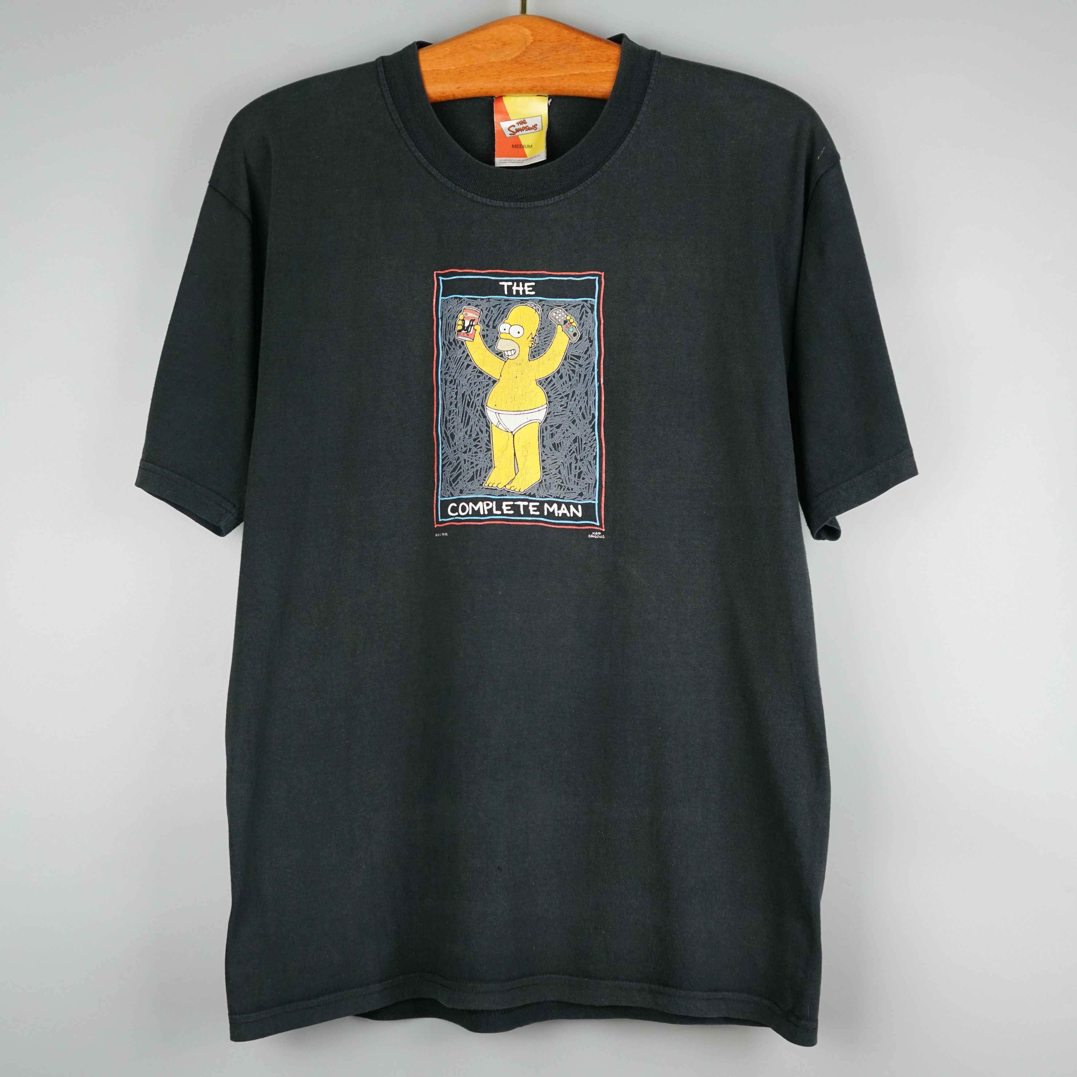 Cartoon Network × The Simpsons × Vintage 1999 Homer Simpson Complete Man t-shirt Size US M / EU 48-50 / 2 - 1 Thumbnail