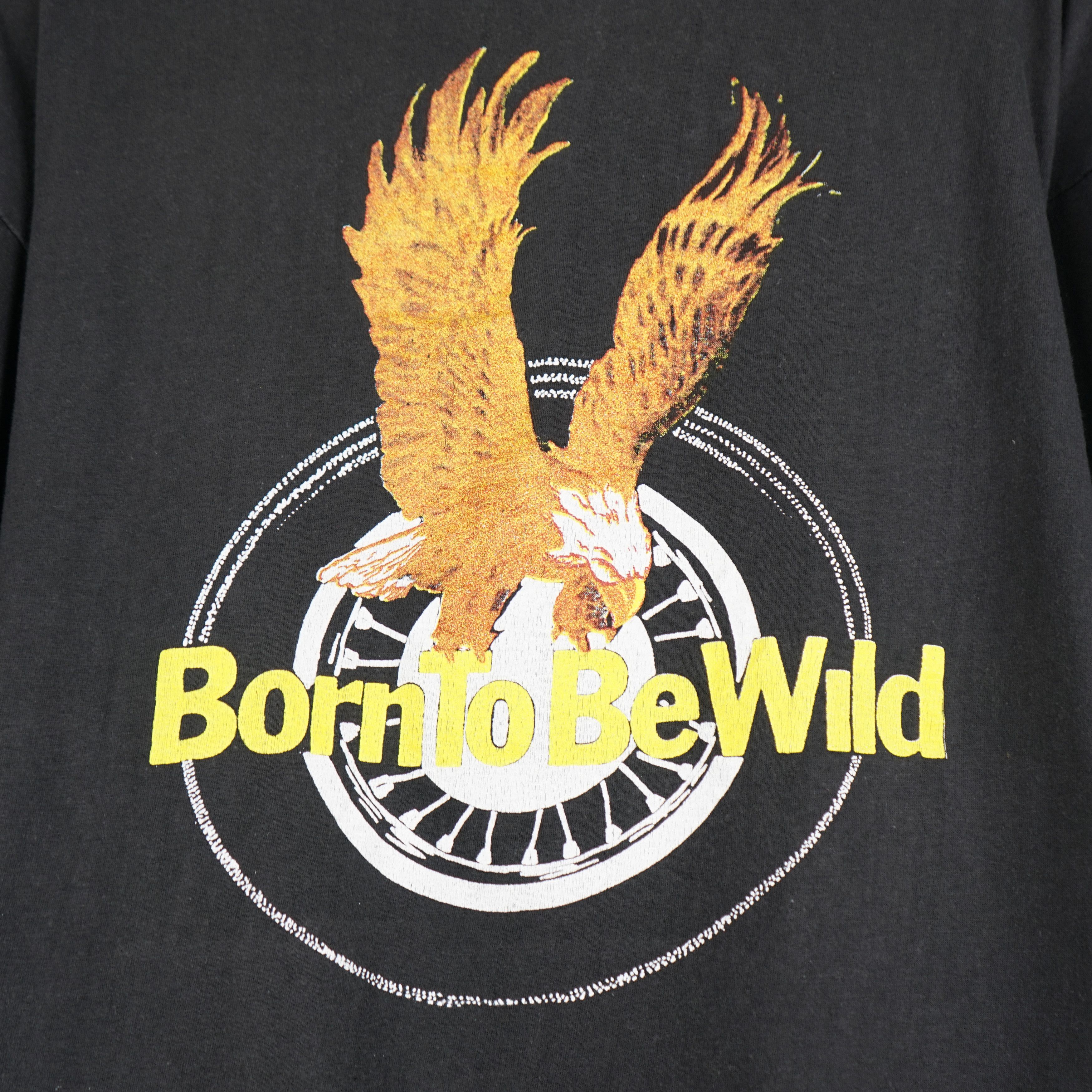 Harley Davidson × Vintage 1990s Harley-Davidson Born to be Wild t-shirt single stitch Size US M / EU 48-50 / 2 - 7 Thumbnail