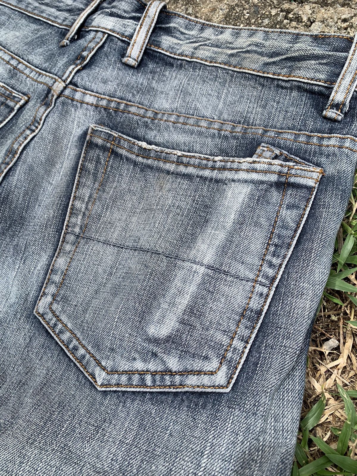 Japanese Brand 🔥STEALS🔥 semantic design distressed denim short pants Size US 32 / EU 48 - 9 Thumbnail
