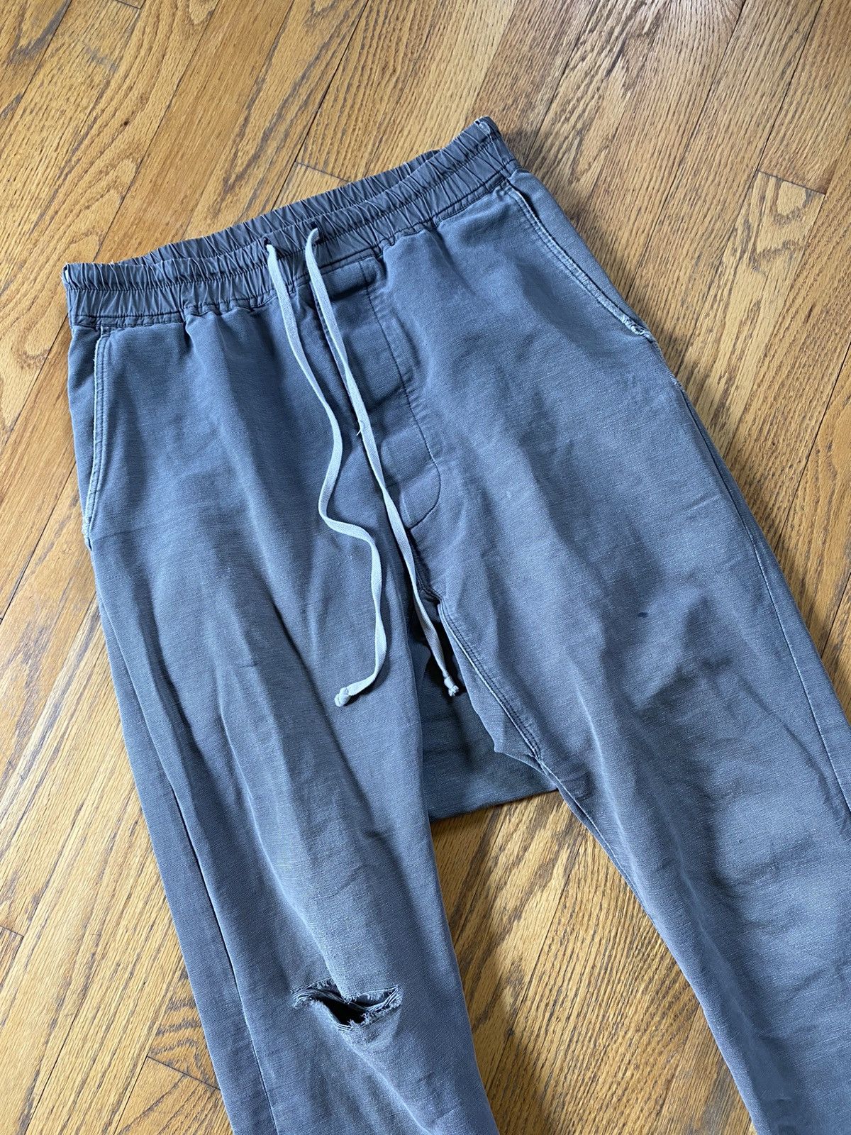 Rick Owens Rick Owens drop crotch pants Size US 29 - 2 Thumbnail