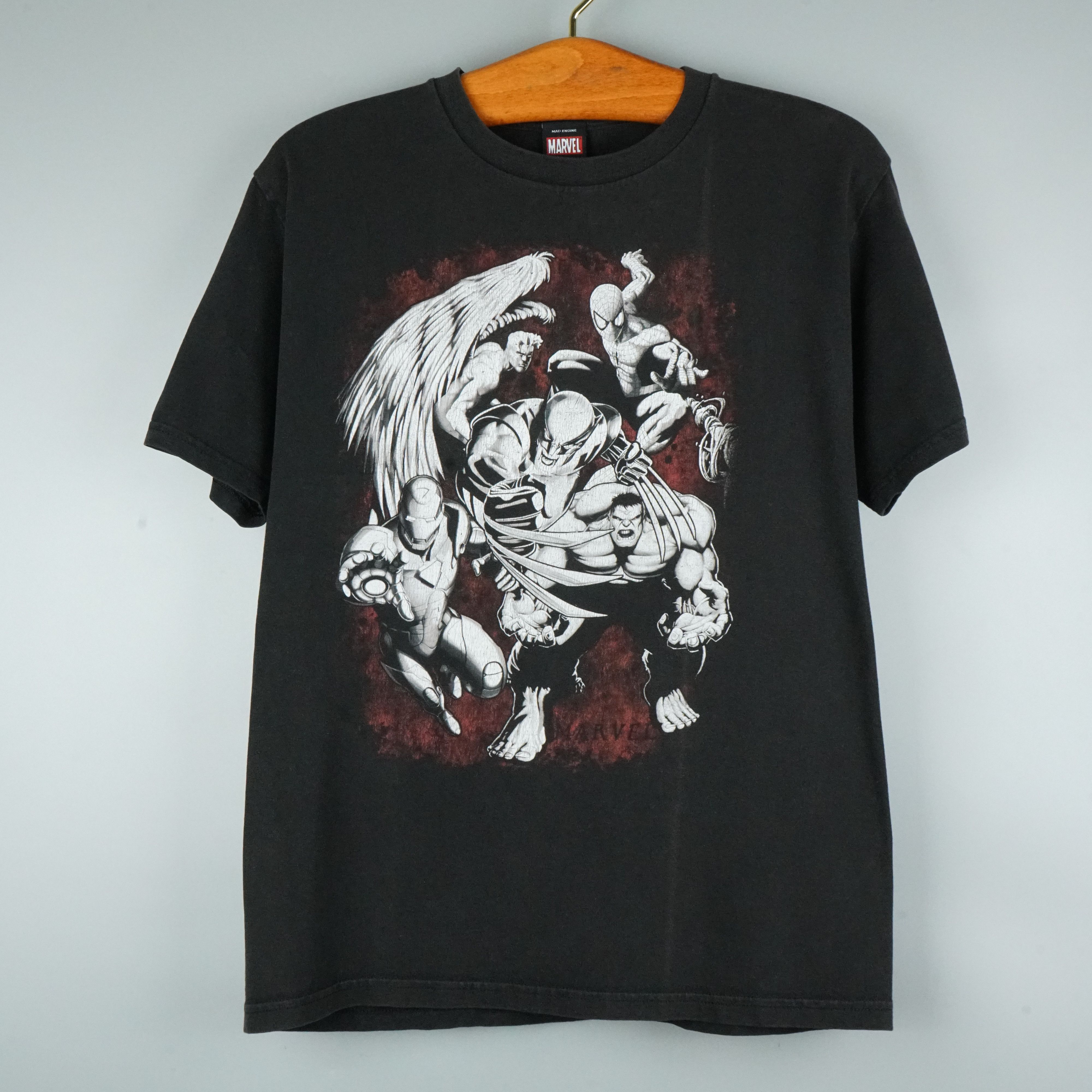 Marvel Comics × Vintage early 2000s Marvel Comics Wolverine Hulk t-shirt Size US M / EU 48-50 / 2 - 1 Thumbnail