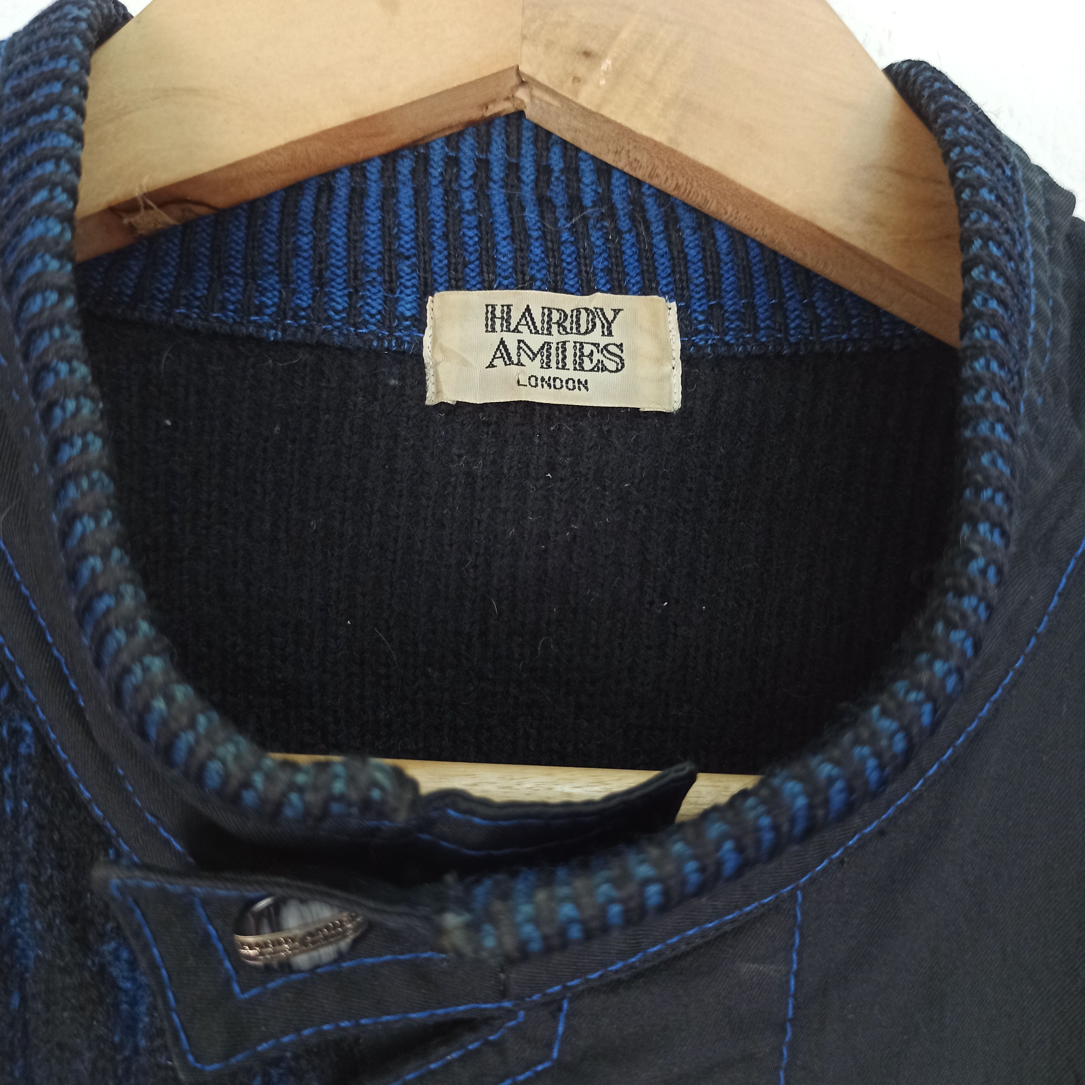 Hardy Amies Hardy Amies London "European Artist Series" Wool Sweater Size US L / EU 52-54 / 3 - 11 Thumbnail