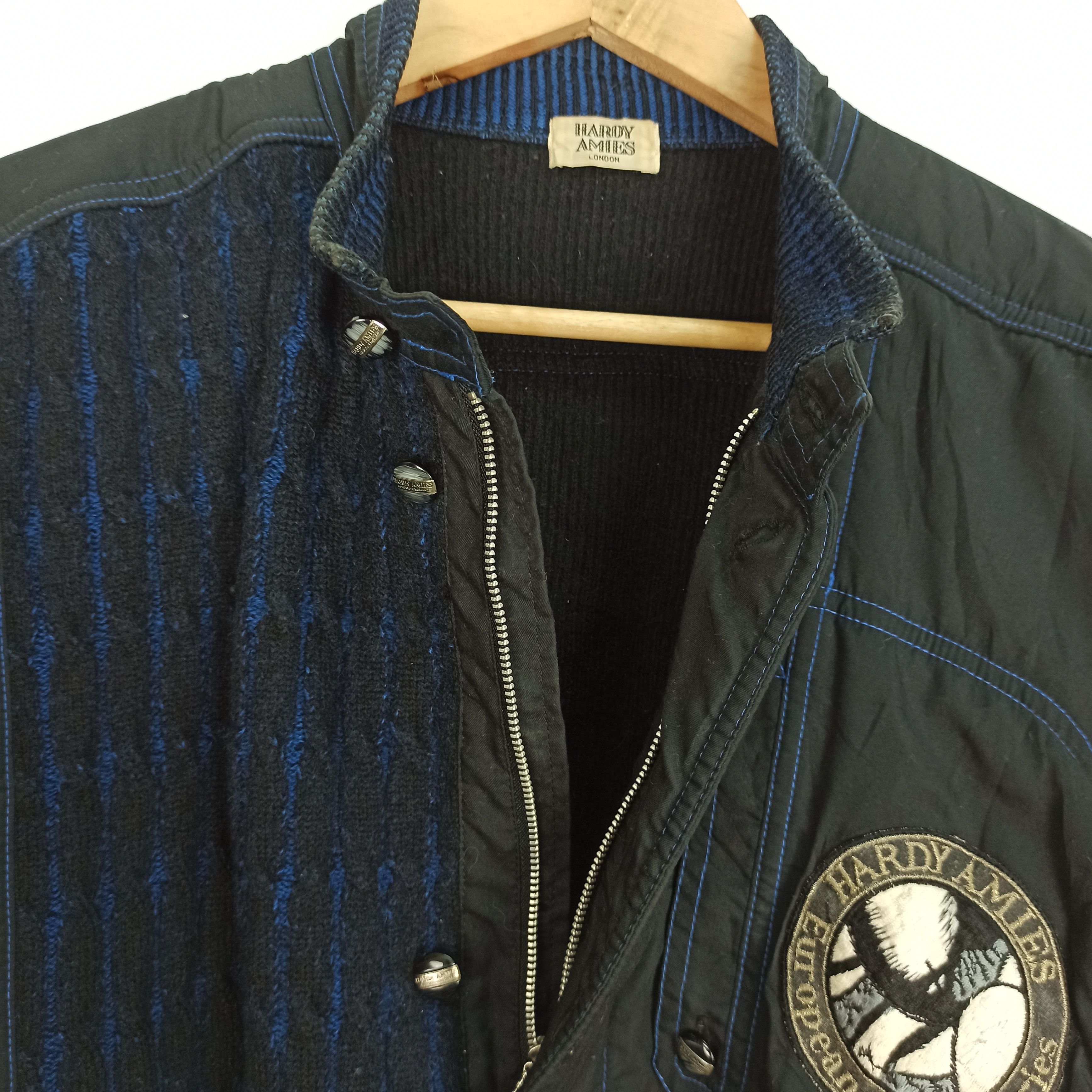 Hardy Amies Hardy Amies London "European Artist Series" Wool Sweater Size US L / EU 52-54 / 3 - 8 Thumbnail