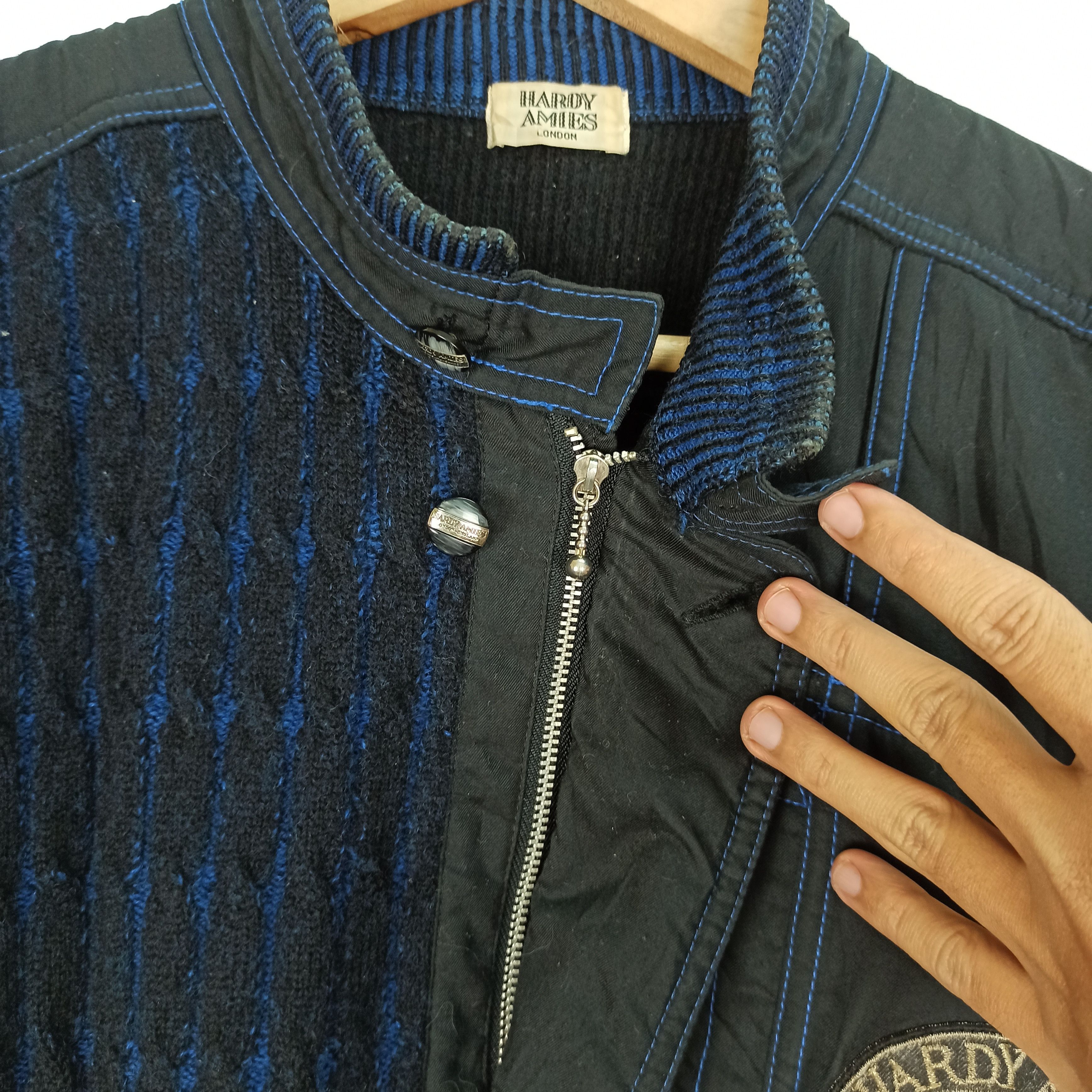 Hardy Amies Hardy Amies London "European Artist Series" Wool Sweater Size US L / EU 52-54 / 3 - 7 Thumbnail