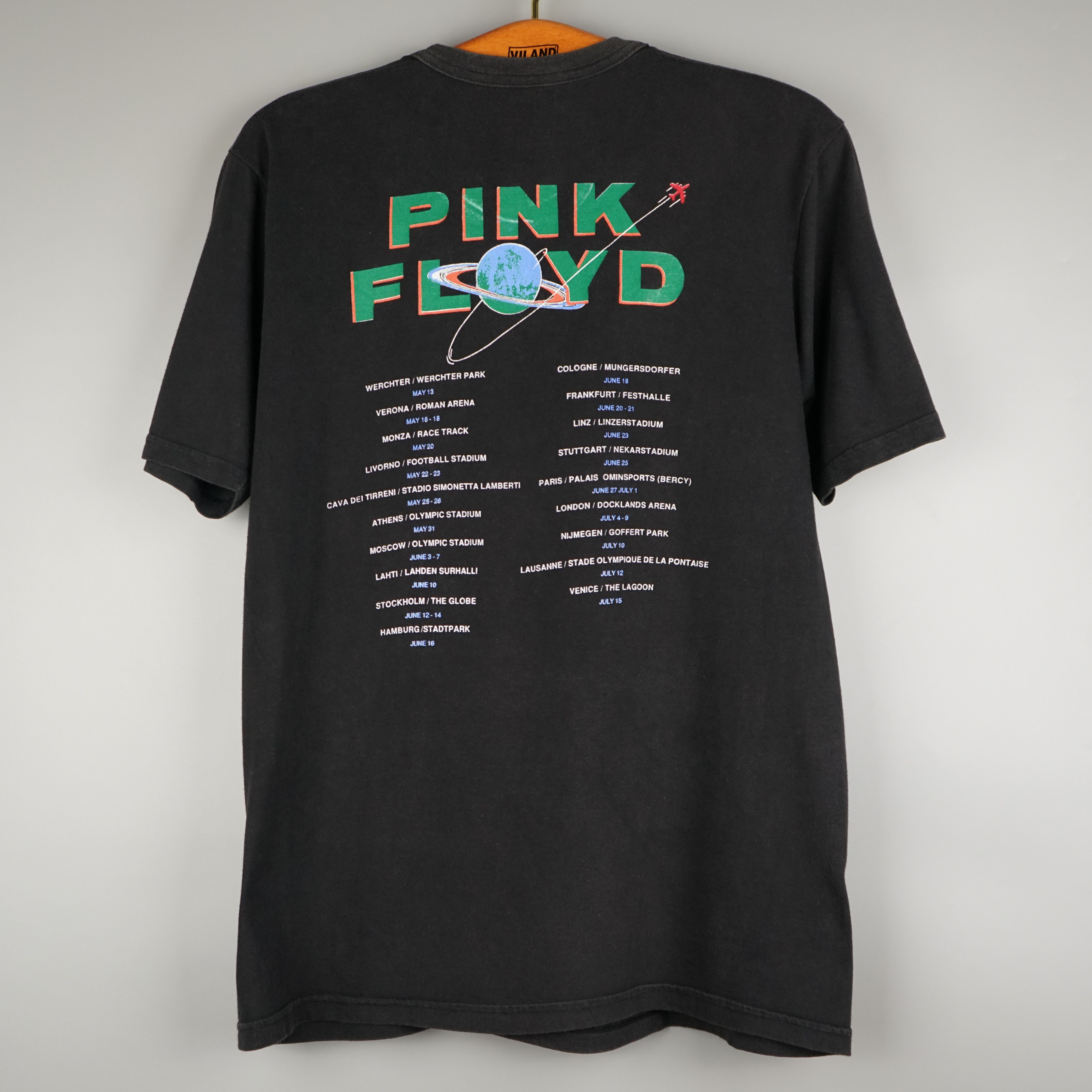 Band Tees × Pink Floyd × Vintage 1989 Pink Floyd t shirt '89 world tour Size US M / EU 48-50 / 2 - 6 Thumbnail