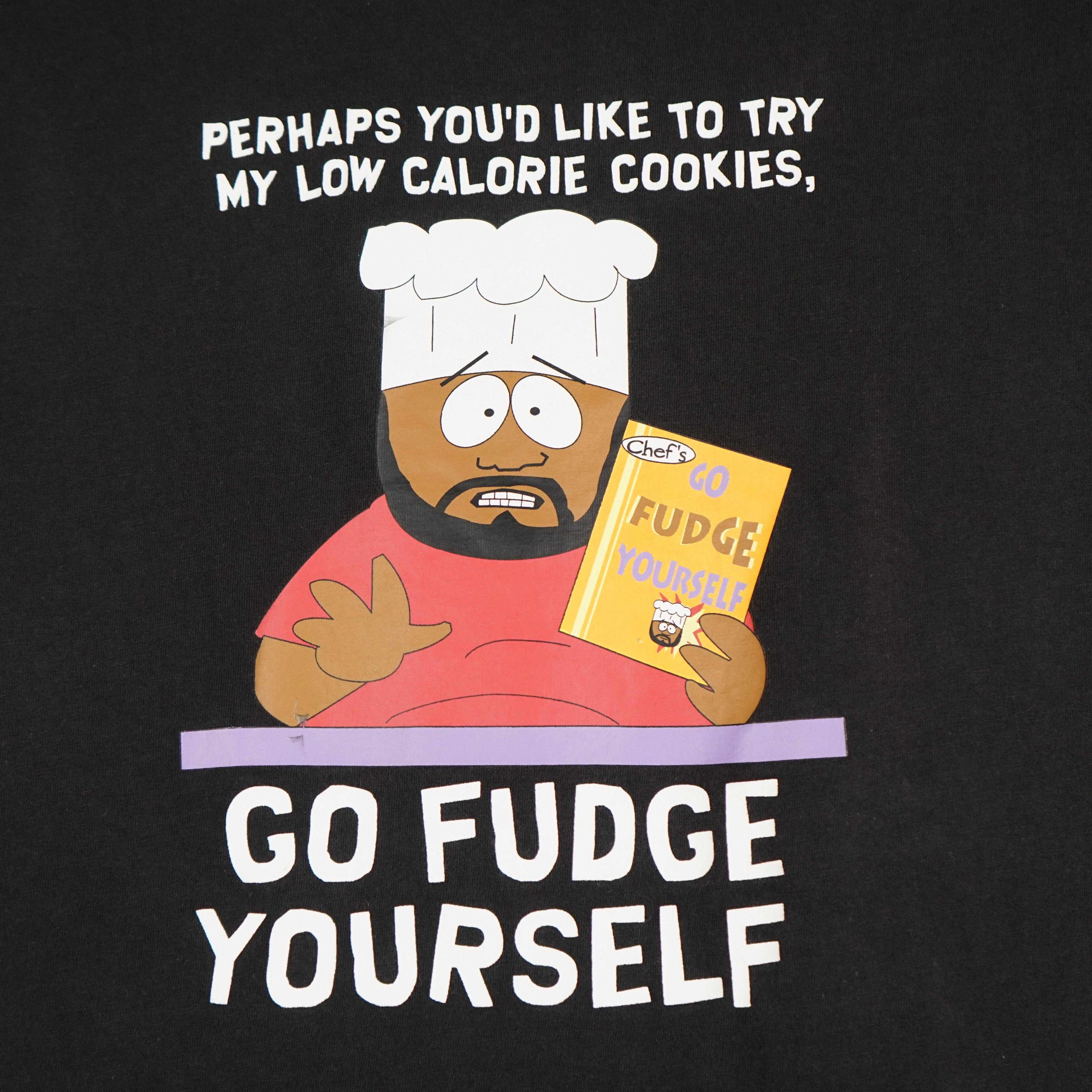 Cartoon Network × Vintage 90s Go Fudge Yourself t shirt South Park Size US M / EU 48-50 / 2 - 2 Thumbnail