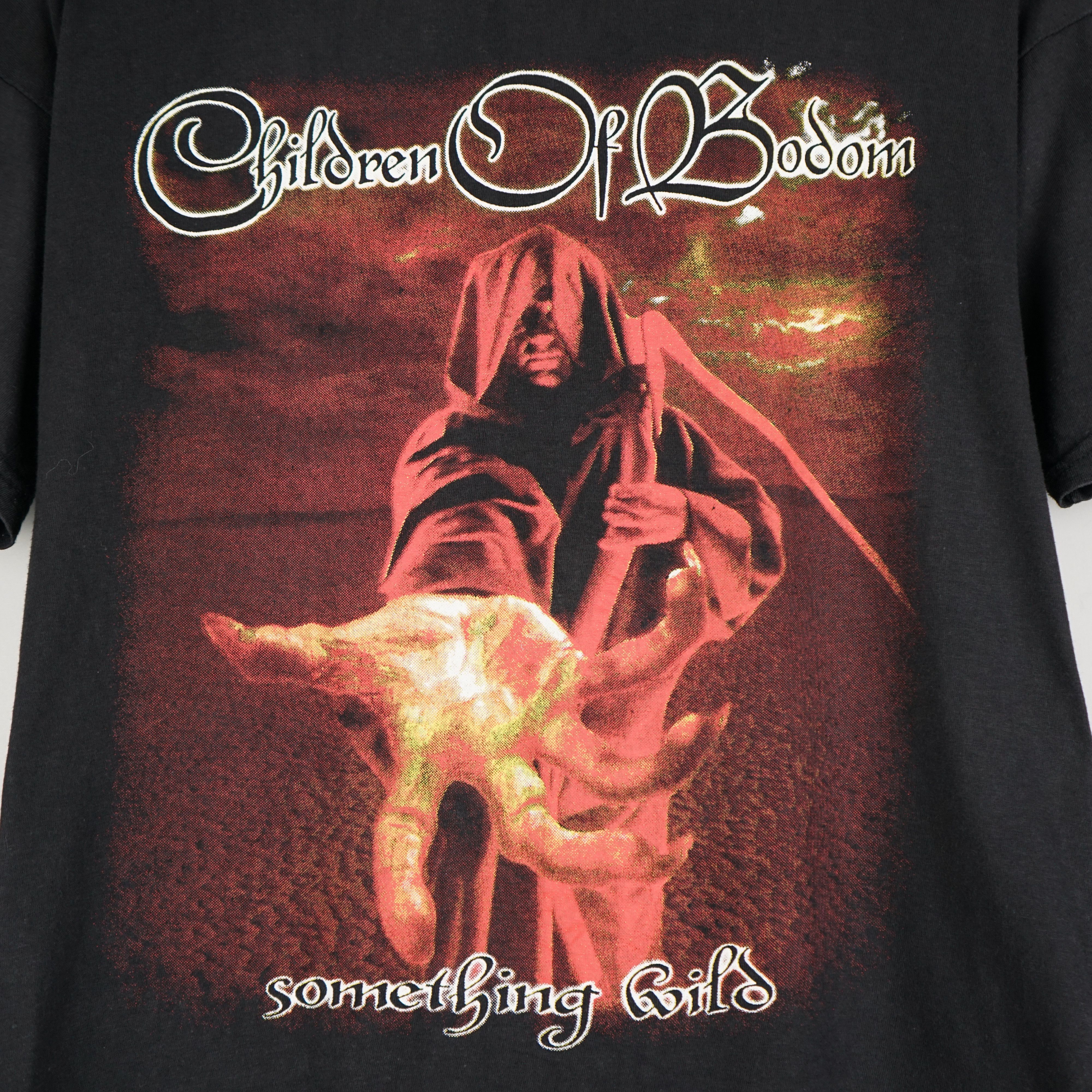 Band Tees × Vintage 1998 Children of Bodom t shirt Size US M / EU 48-50 / 2 - 2 Thumbnail