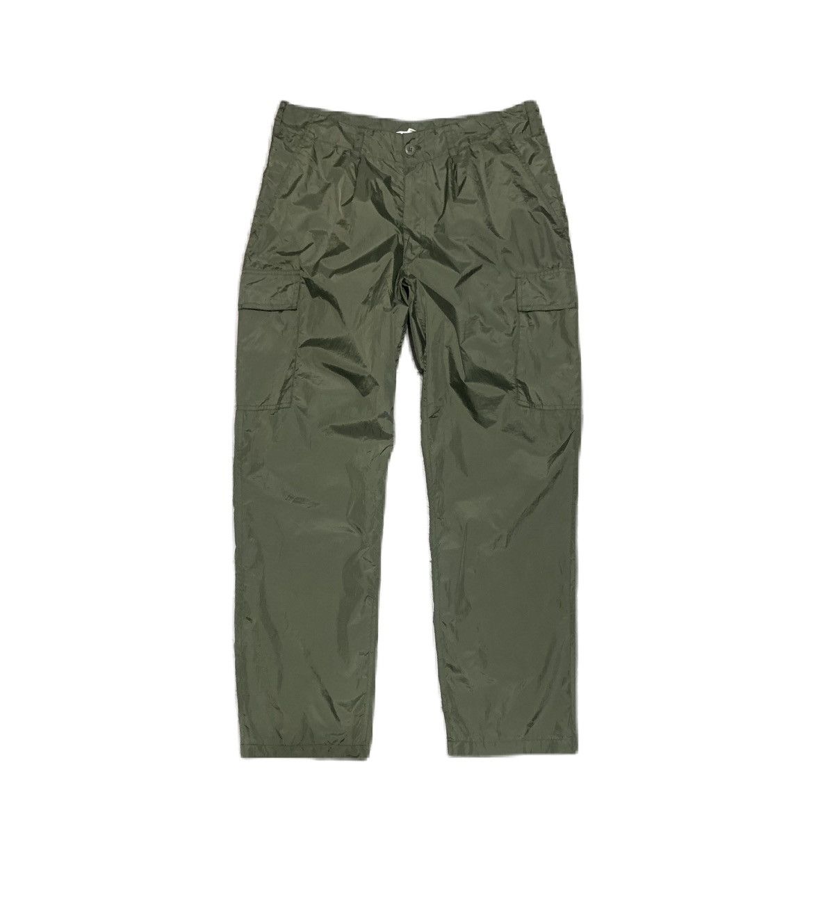 image of Vintage Goodenough Japan Ripstopnylon Cargo Trouser in Army Green, Men's (Size 33)