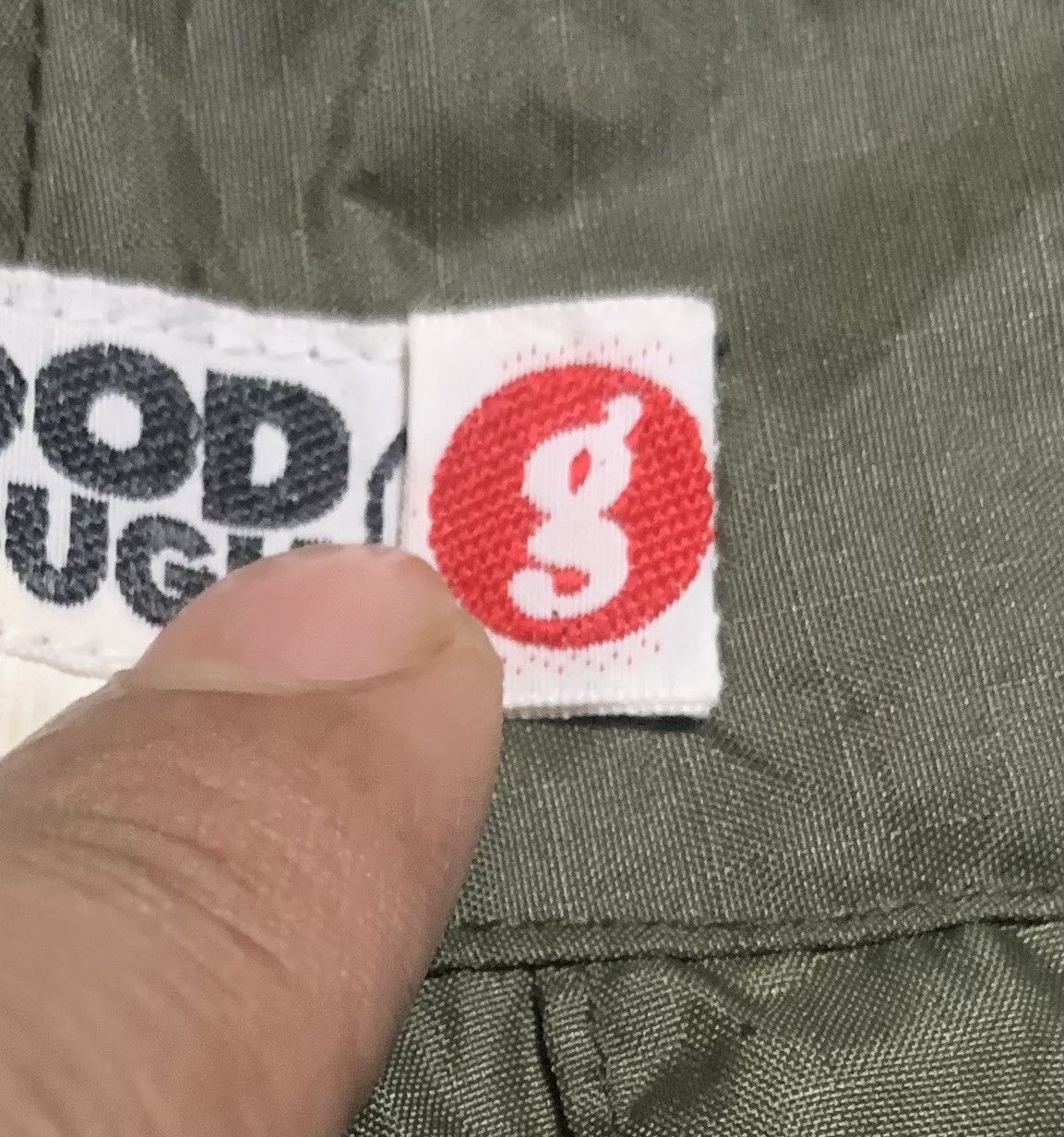GOODENOUGH Goodenough Japan Ripstop Nylon Cargo Trouser Size US 33 - 5 Thumbnail