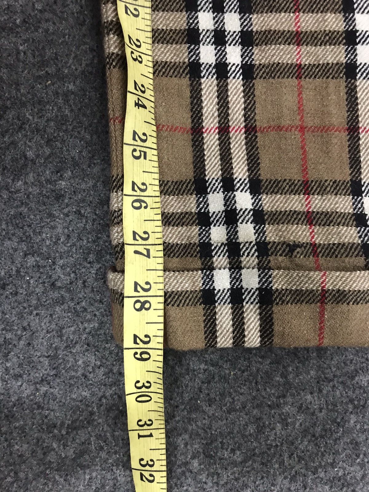 Japanese Brand Vintage Mouth Valley Nova Check Monogram Style Hickory Pant Size US 26 / EU 42 - 7 Thumbnail