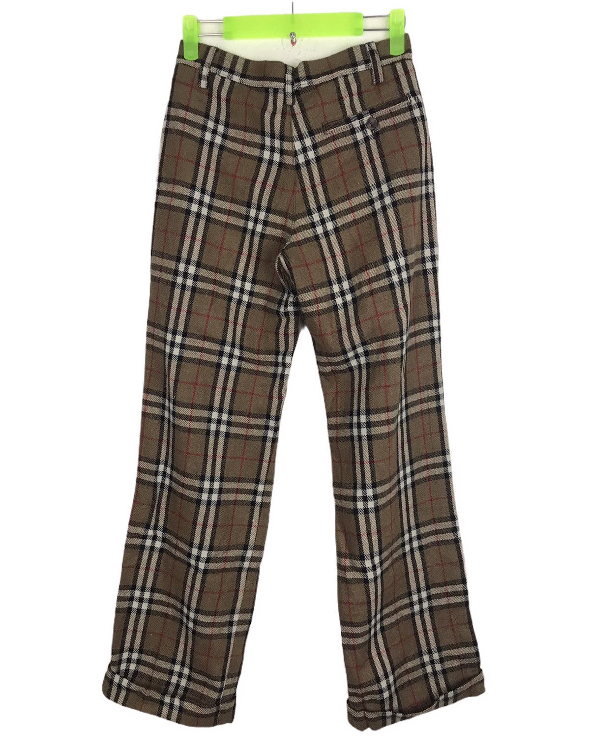 Japanese Brand Vintage Mouth Valley Nova Check Monogram Style Hickory Pant Size US 26 / EU 42 - 2 Thumbnail