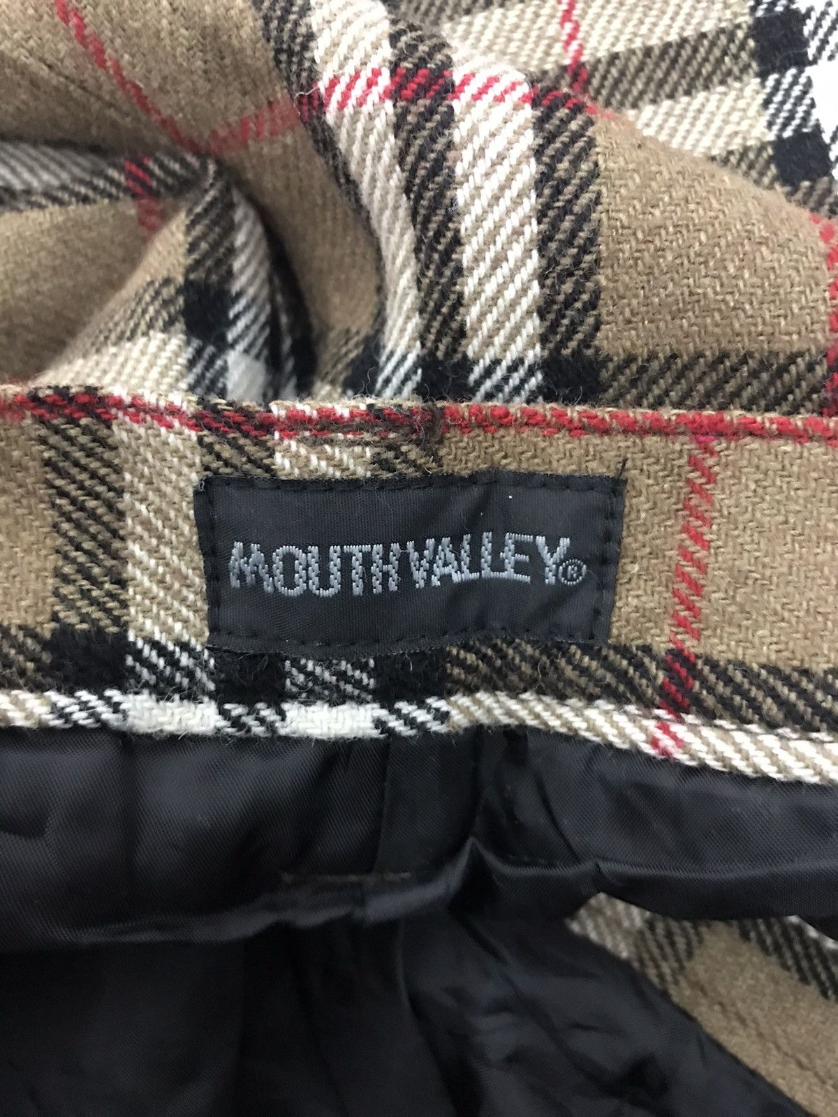 Japanese Brand Vintage Mouth Valley Nova Check Monogram Style Hickory Pant Size US 26 / EU 42 - 3 Thumbnail