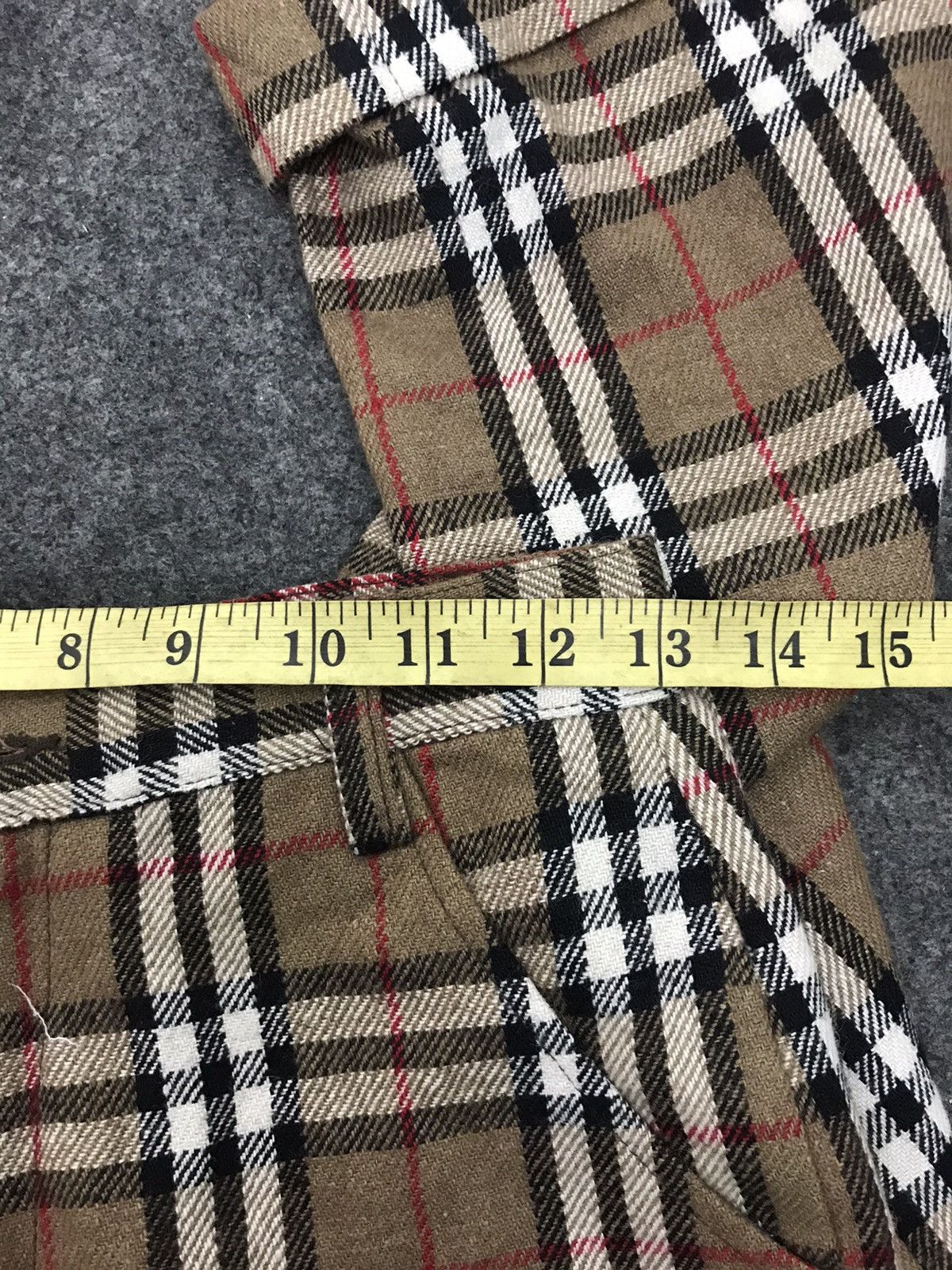 Japanese Brand Vintage Mouth Valley Nova Check Monogram Style Hickory Pant Size US 26 / EU 42 - 5 Thumbnail