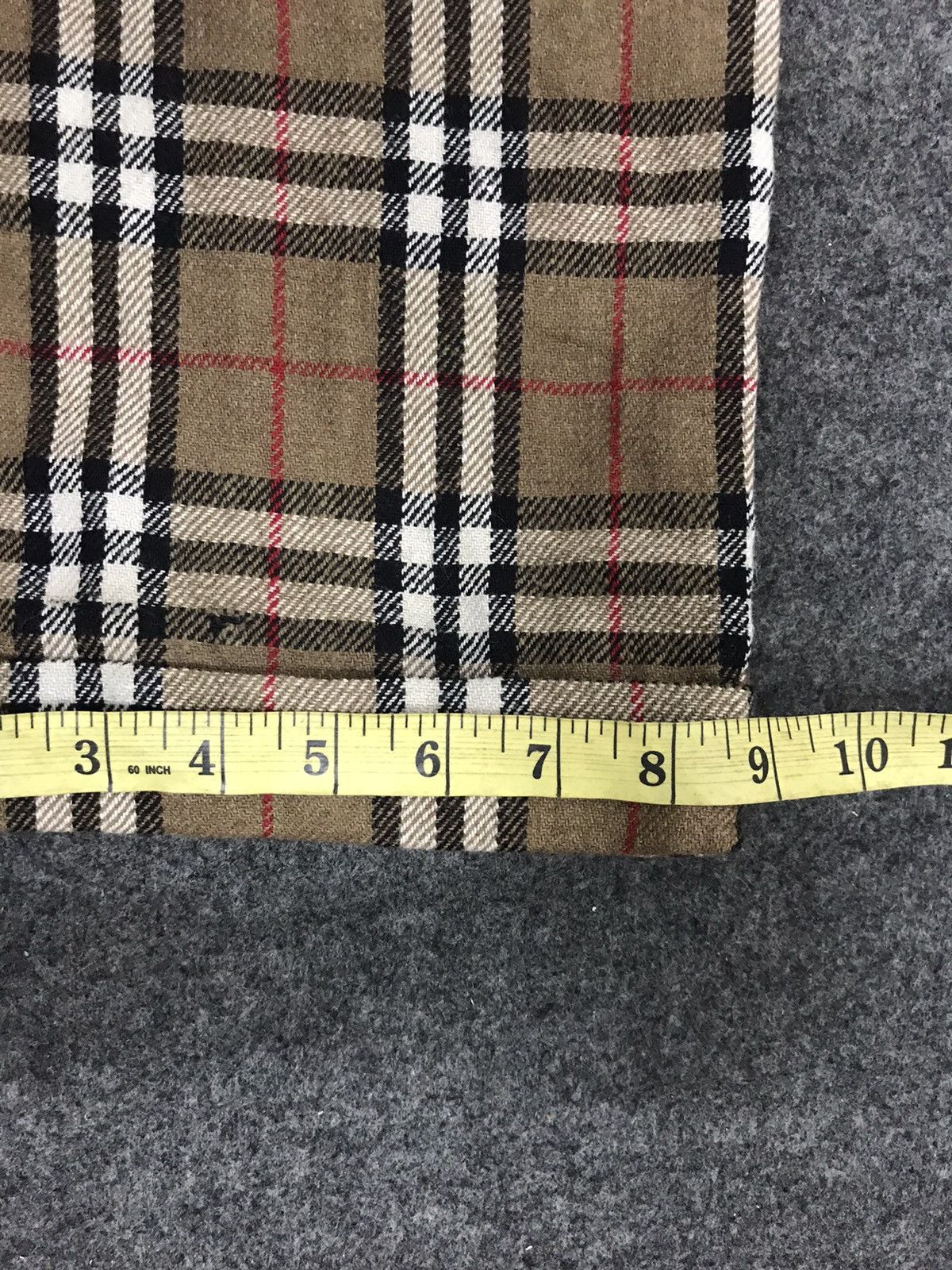 Japanese Brand Vintage Mouth Valley Nova Check Monogram Style Hickory Pant Size US 26 / EU 42 - 9 Thumbnail