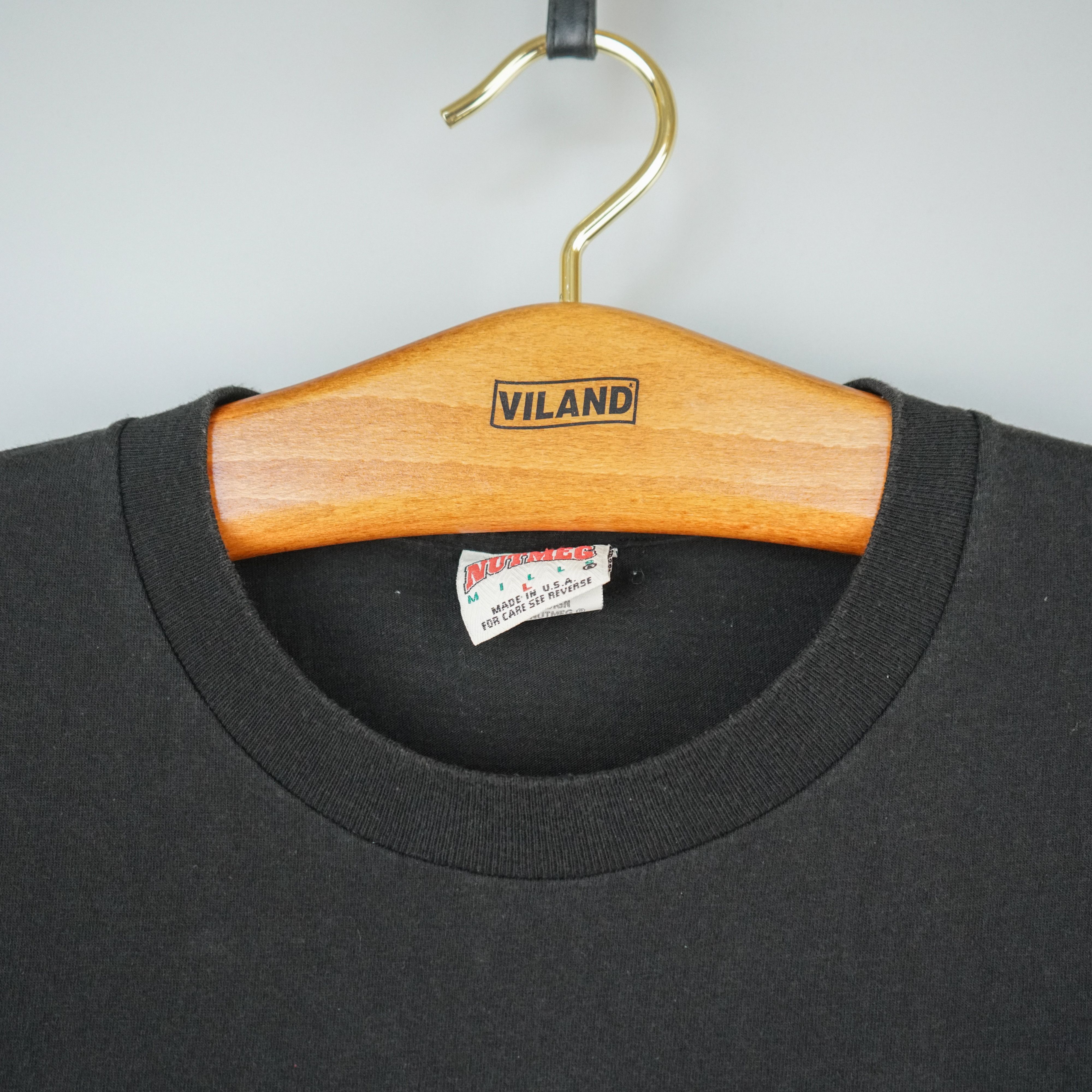 NHL × Vintage Vintage Black Hawks Chicago t shirt 90s NHL Size US M / EU 48-50 / 2 - 4 Thumbnail