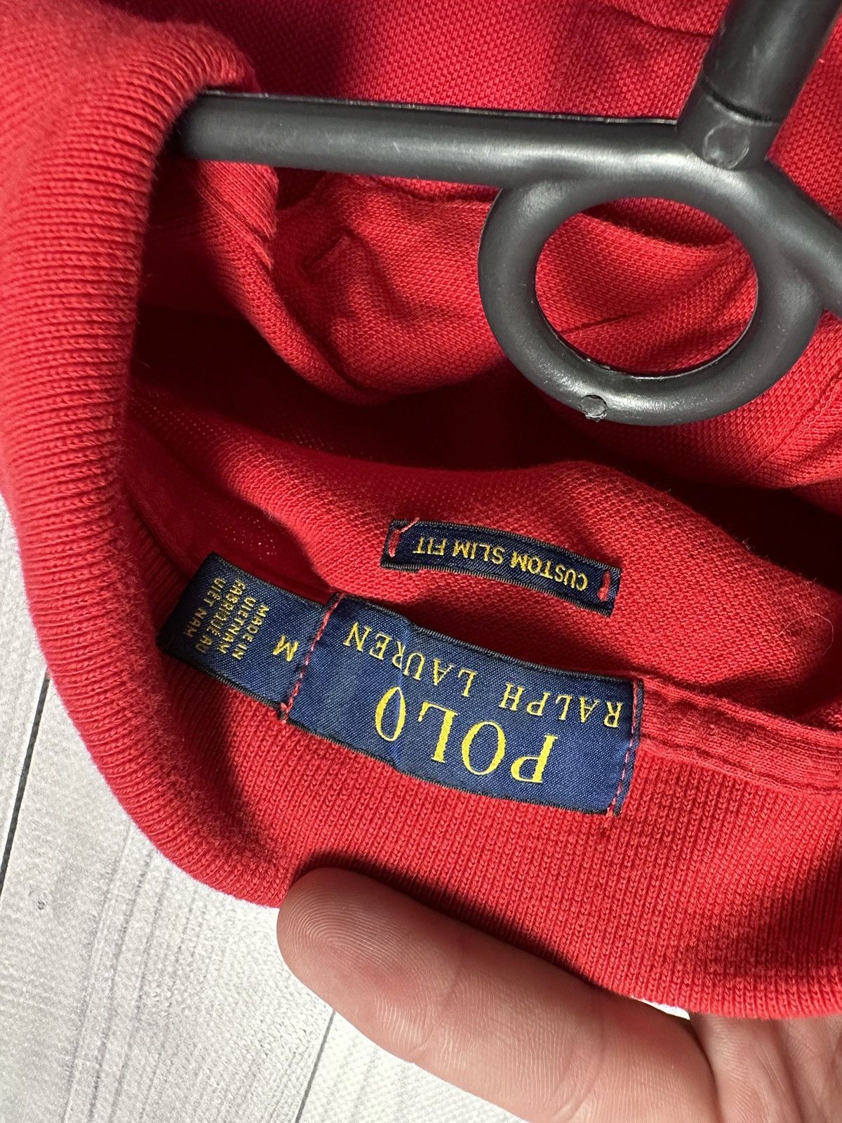 Polo Ralph Lauren Polo Ralph Lauren red big logo size M Size US M / EU 48-50 / 2 - 3 Thumbnail