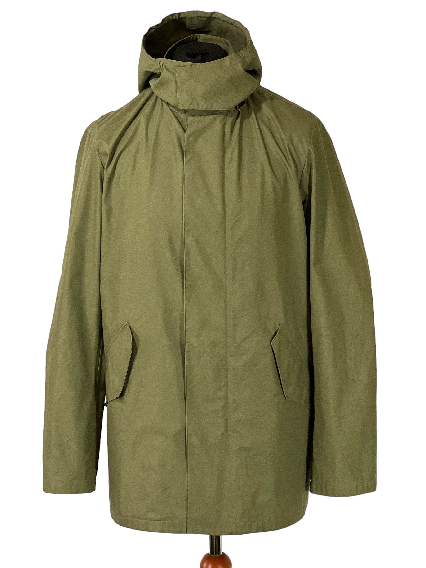 image of Jil Sander Fishtail Short Military Khaki Jacket Size 48 in Olive, Men's