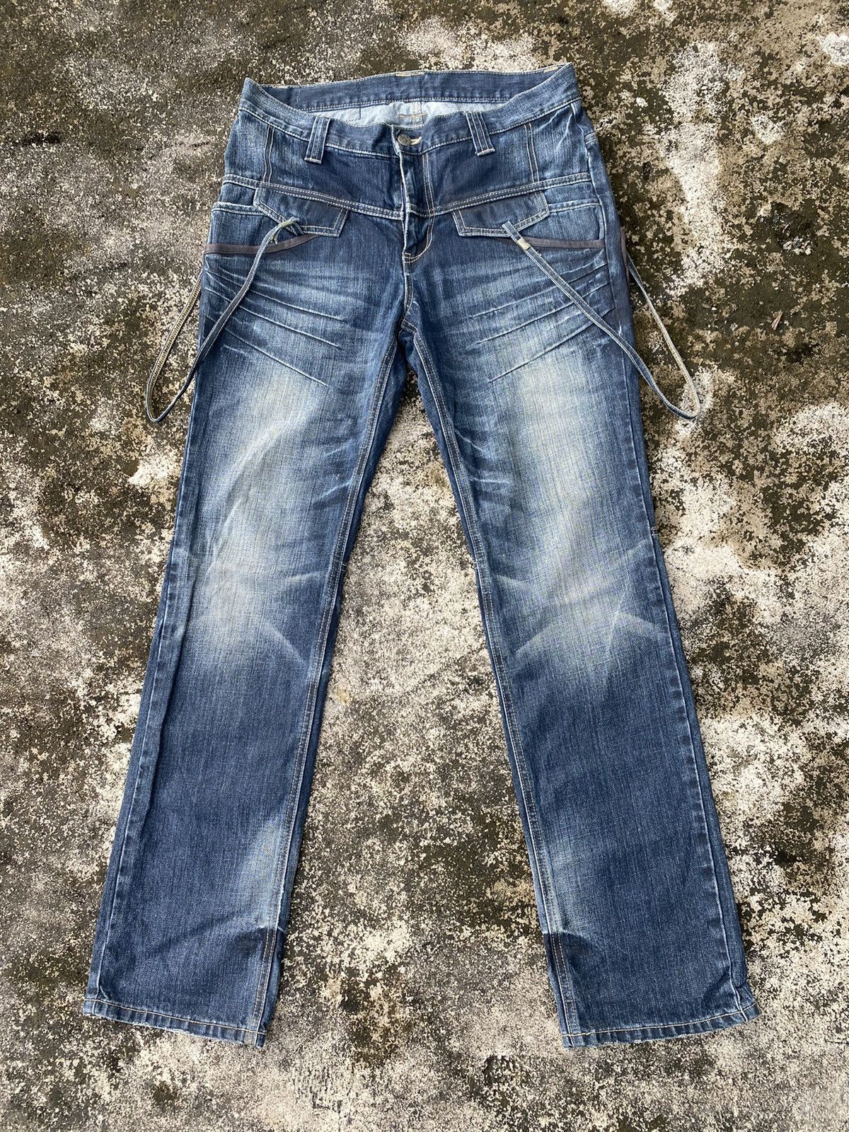 If Six Was Nine × Japanese Brand × PPFM 💸BINDINGOFFER💸Ppfm Cowboy Denim Archive Style Size US 32 / EU 48 - 1 Thumbnail