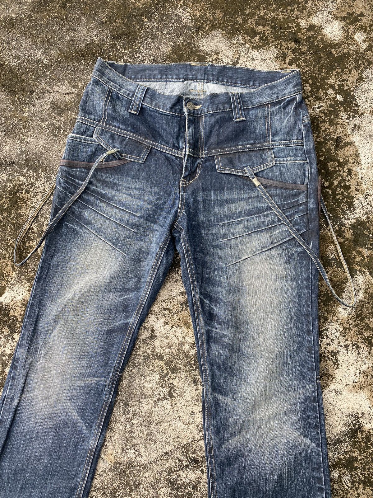 If Six Was Nine × Japanese Brand × PPFM 💸BINDINGOFFER💸Ppfm Cowboy Denim Archive Style Size US 32 / EU 48 - 2 Thumbnail