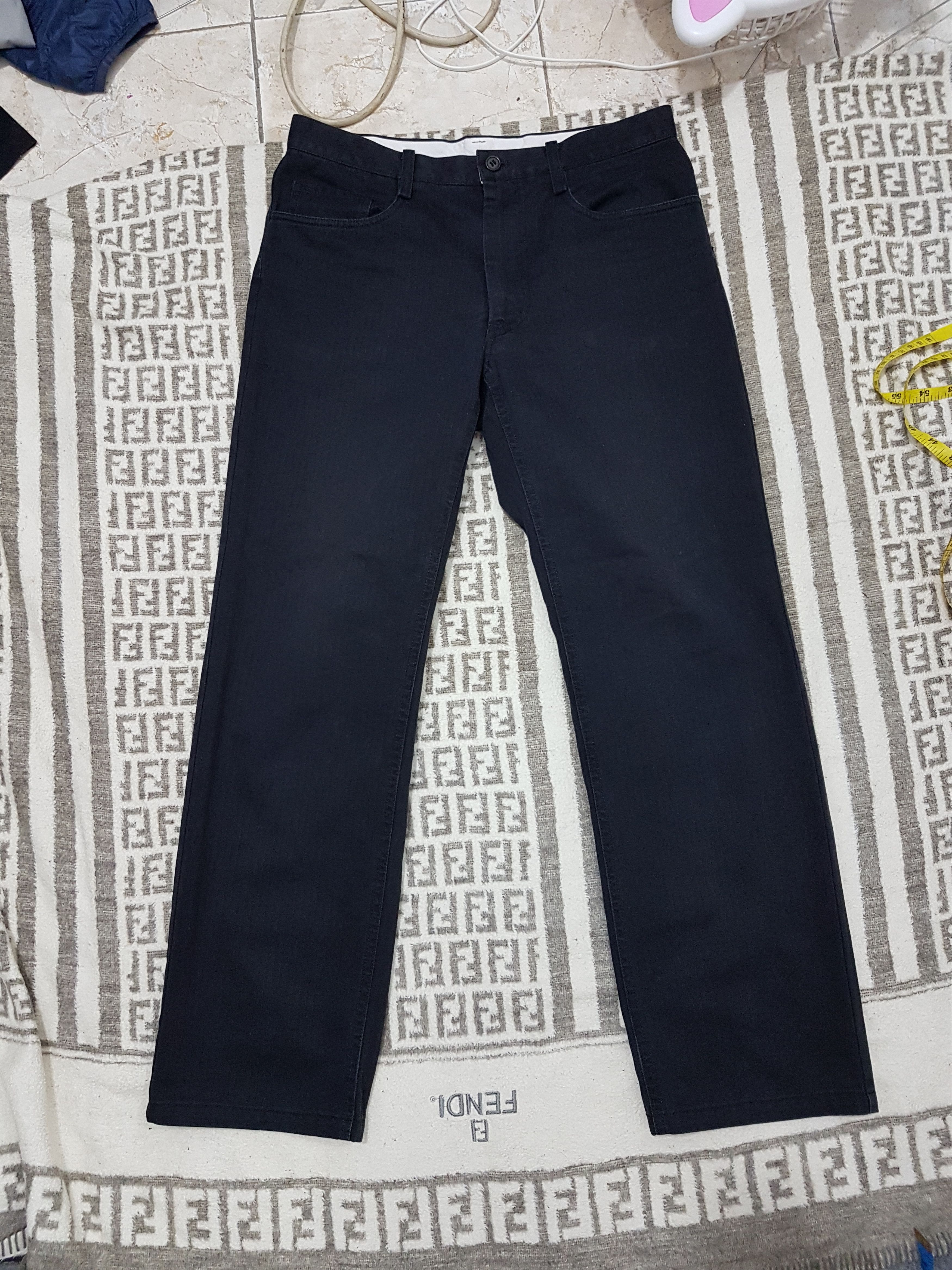 Yohji Yamamoto Yohji yamamoto Design Herringbone Twill Pants Size US 30 / EU 46 - 5 Thumbnail
