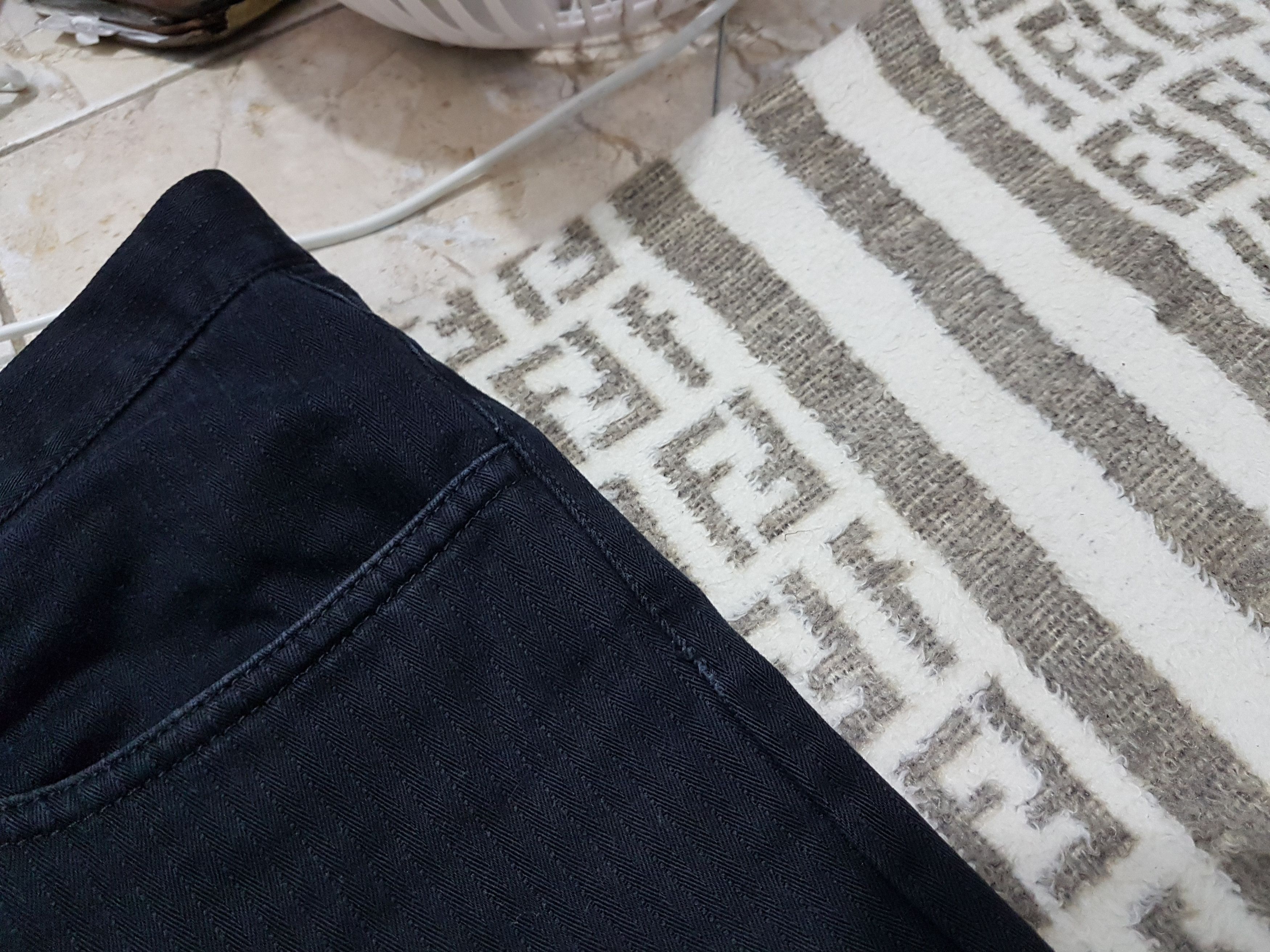 Yohji Yamamoto Yohji yamamoto Design Herringbone Twill Pants Size US 30 / EU 46 - 8 Thumbnail