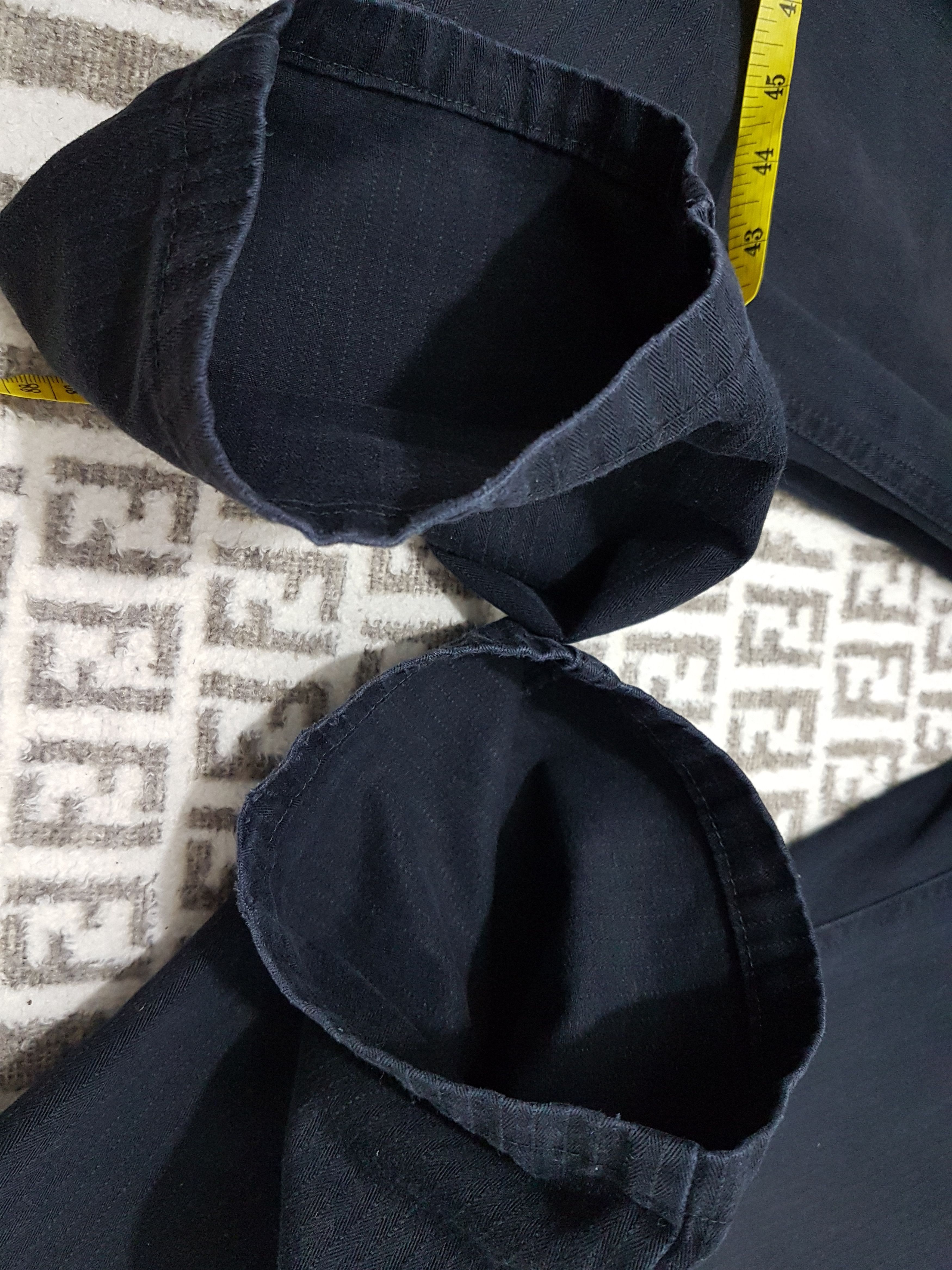 Yohji Yamamoto Yohji yamamoto Design Herringbone Twill Pants Size US 30 / EU 46 - 7 Thumbnail