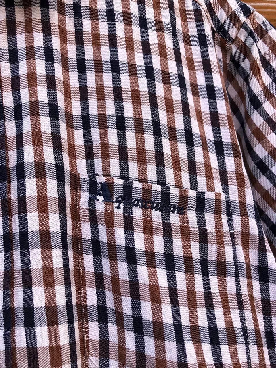 Aquascutum Vintage Aquascutum shirt Size US L / EU 52-54 / 3 - 4 Thumbnail