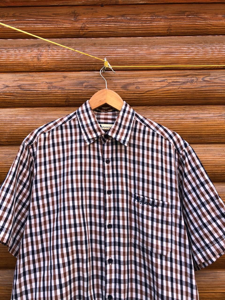Aquascutum Vintage Aquascutum shirt Size US L / EU 52-54 / 3 - 2 Thumbnail