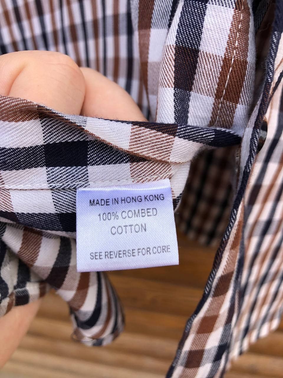 Aquascutum Vintage Aquascutum shirt Size US L / EU 52-54 / 3 - 7 Thumbnail