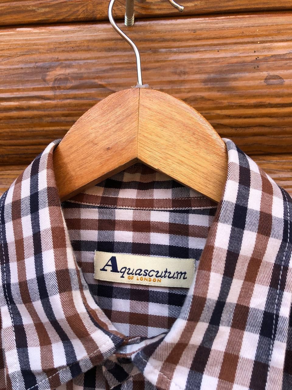 Aquascutum Vintage Aquascutum shirt Size US L / EU 52-54 / 3 - 5 Thumbnail