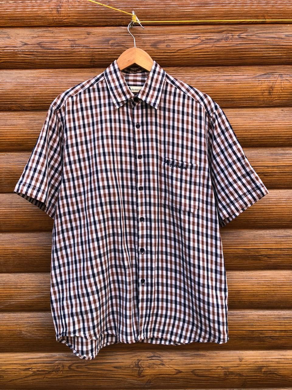 Aquascutum Vintage Aquascutum shirt Size US L / EU 52-54 / 3 - 1 Thumbnail