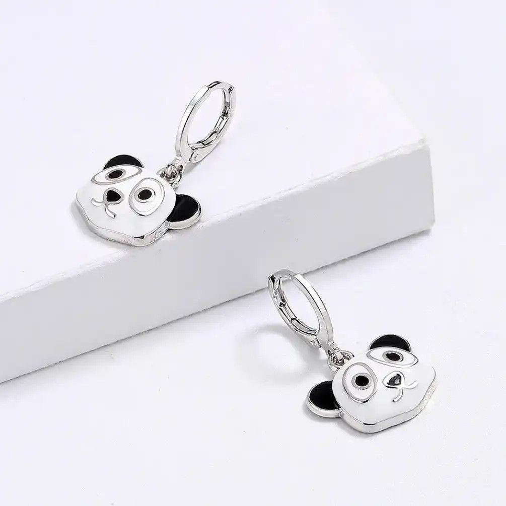 Anime Panda Earrings Size ONE SIZE - 2 Thumbnail