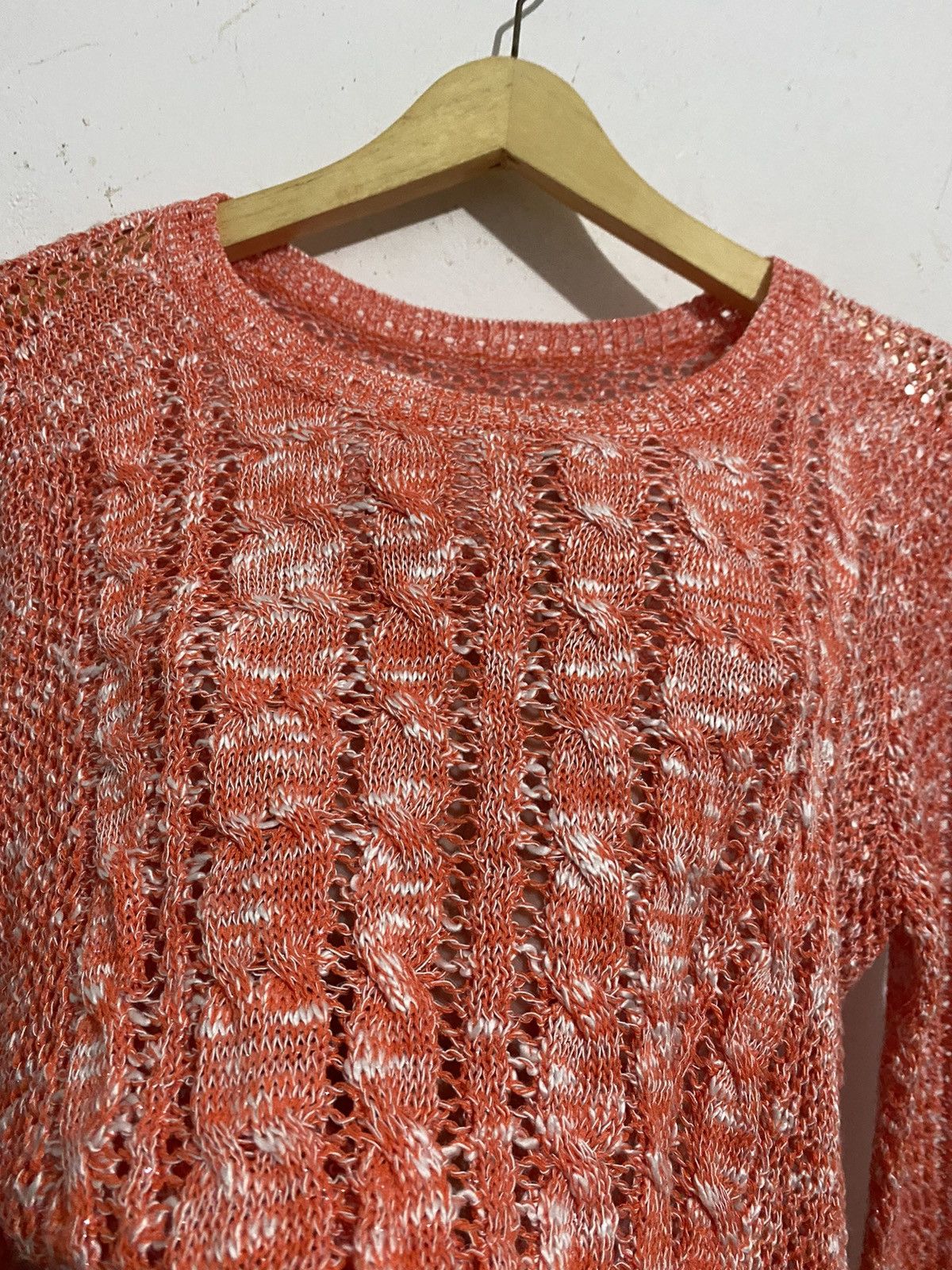 Issey Miyake 💸BINDINGOFFER💸Joinus-Knitted Fishnet Orange Junya Style Size US M / EU 48-50 / 2 - 3 Thumbnail