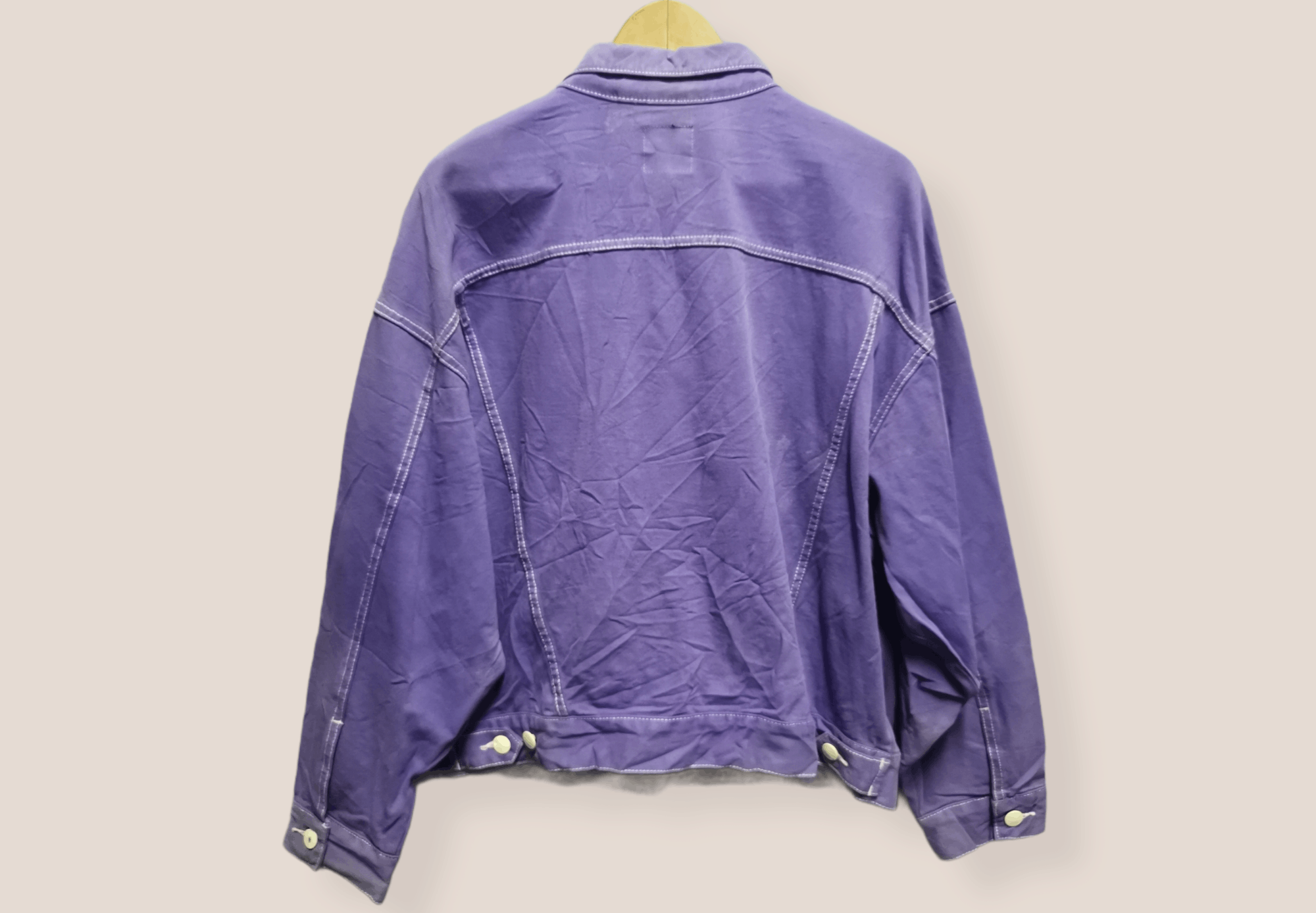 Bershka × Designer Bershka Denim Jacket Size US M / EU 48-50 / 2 - 4 Thumbnail