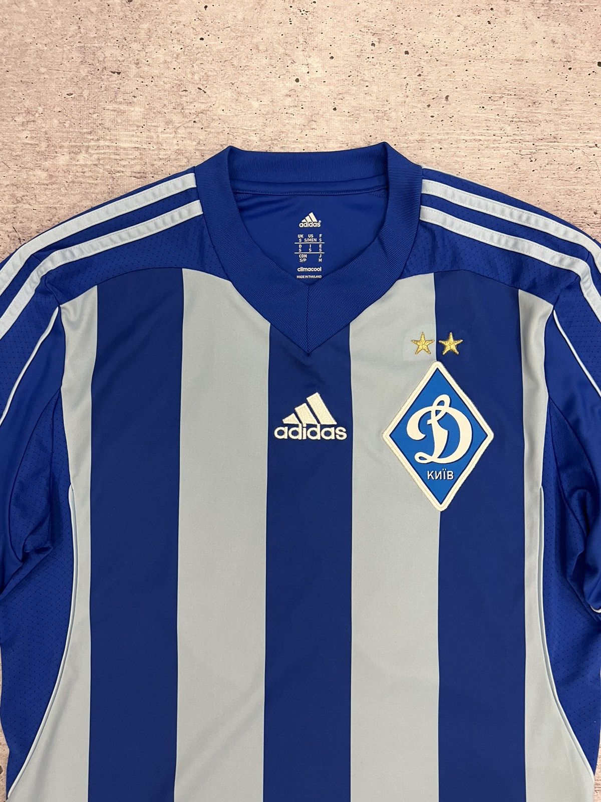 Adidas ⚪️🔵Adidas Dynamo Kyiv 2014 Long Sleeve Jersey Size US S / EU 44-46 / 1 - 5 Thumbnail