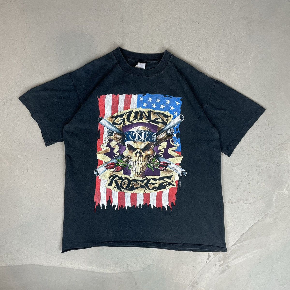 Vintage Vintage 1991 Guns N' Roses 'GNFR' 90’s Tour Tshirt | Grailed