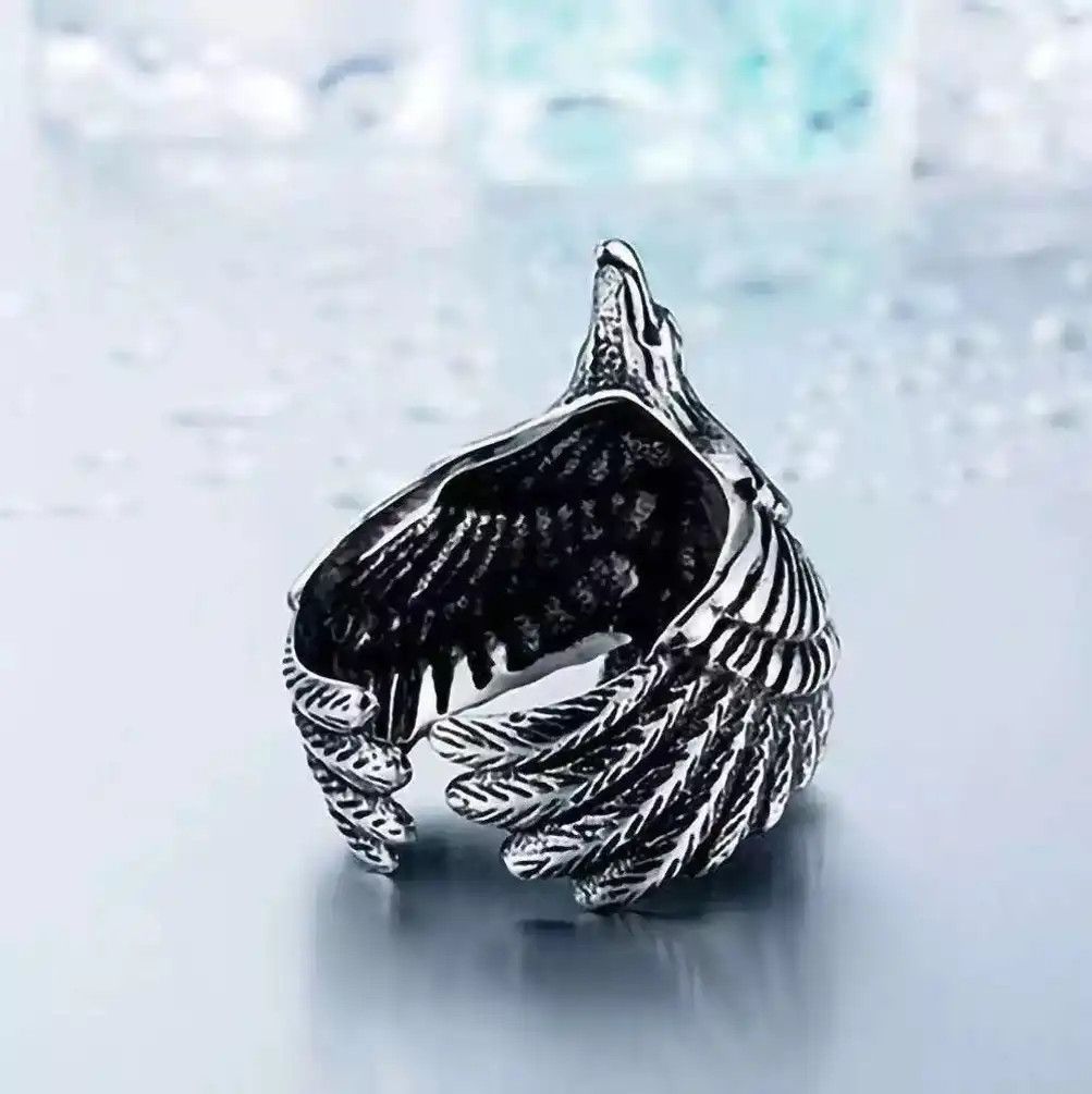 Jewelry Unique Eagle Rings Size ONE SIZE - 5 Thumbnail