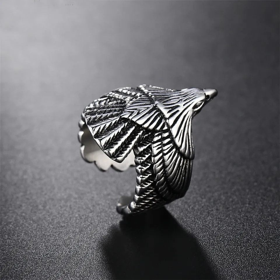 Jewelry Unique Eagle Rings Size ONE SIZE - 4 Thumbnail
