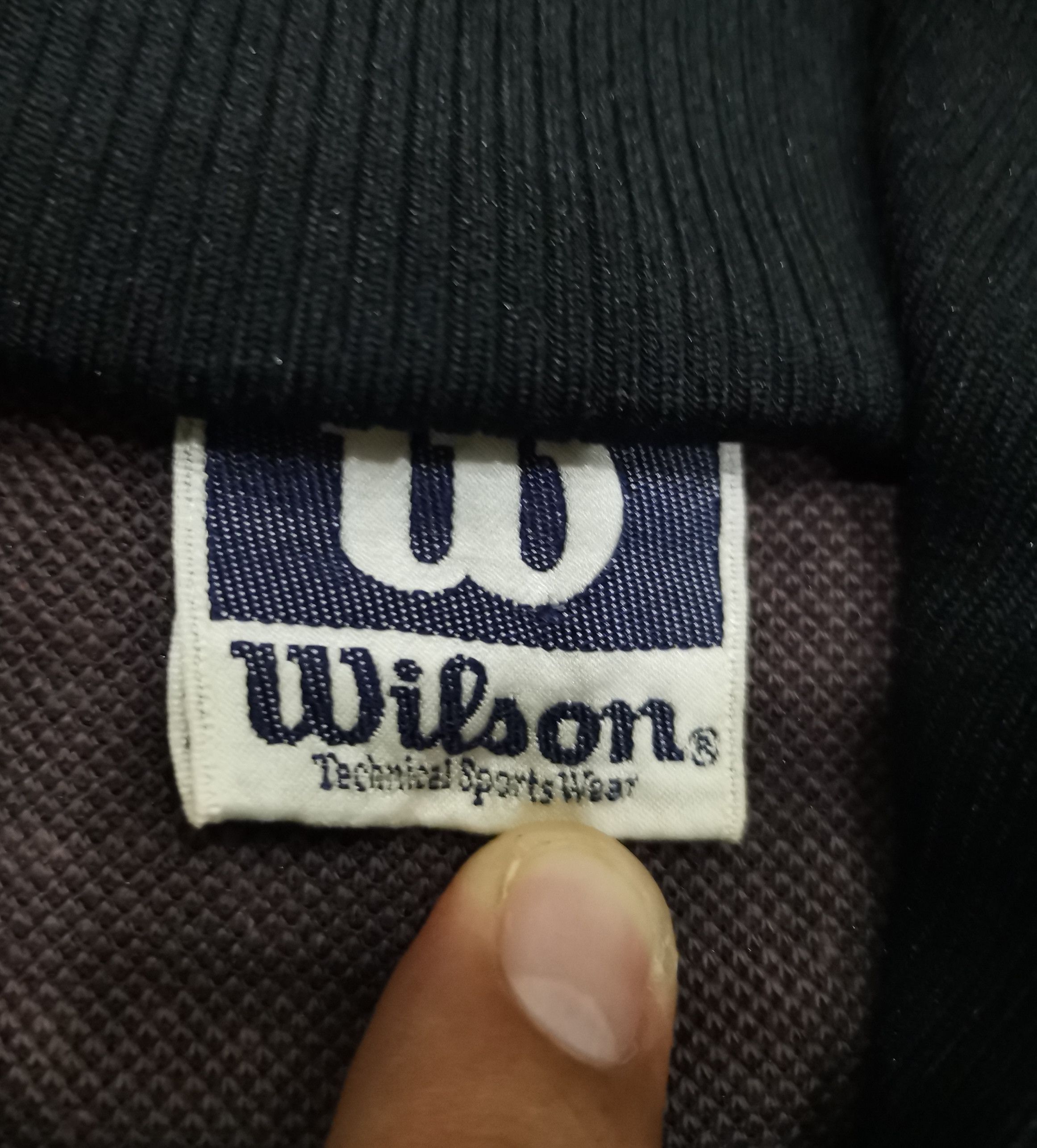Vintage × Wilson Vintage Tracktop Wilson Black With Side Line Size US M / EU 48-50 / 2 - 6 Thumbnail