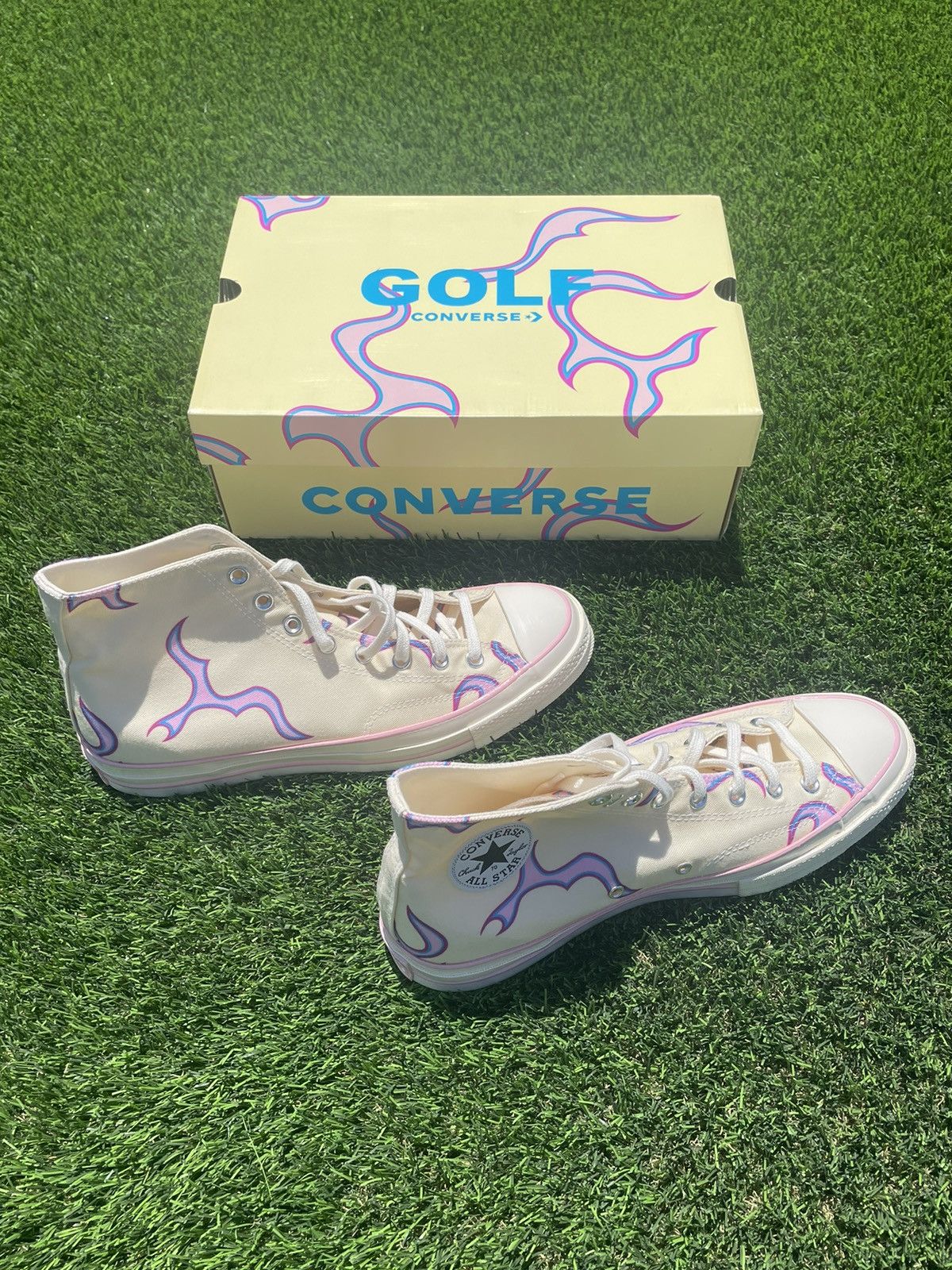 Golf Wang Converse X Golf le Fleur Yellow Flame Size US 11.5 / EU 44-45 - 5 Thumbnail