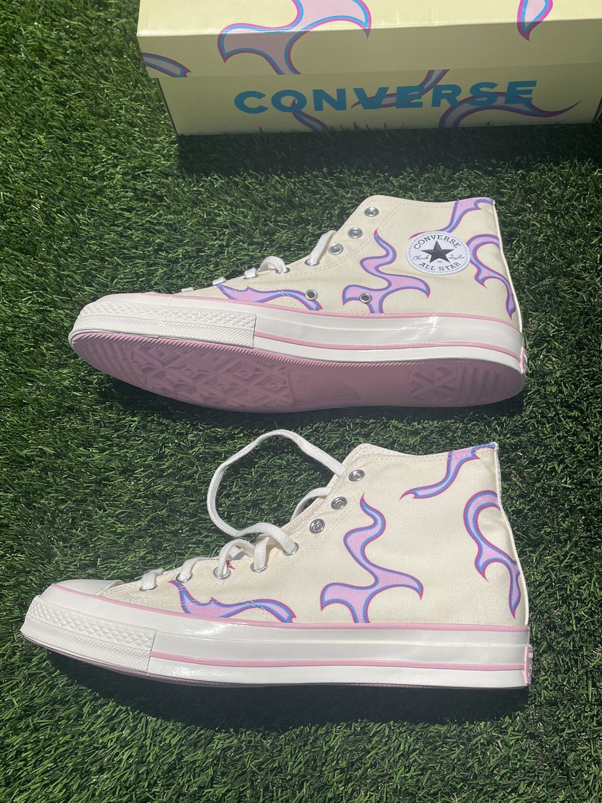 Golf Wang Converse X Golf le Fleur Yellow Flame Size US 11.5 / EU 44-45 - 7 Thumbnail