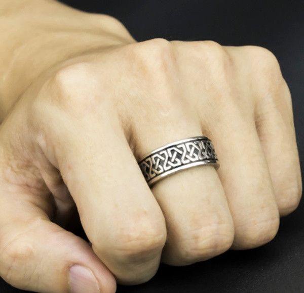 Jewelry Viking Art Ring Size ONE SIZE - 1 Thumbnail