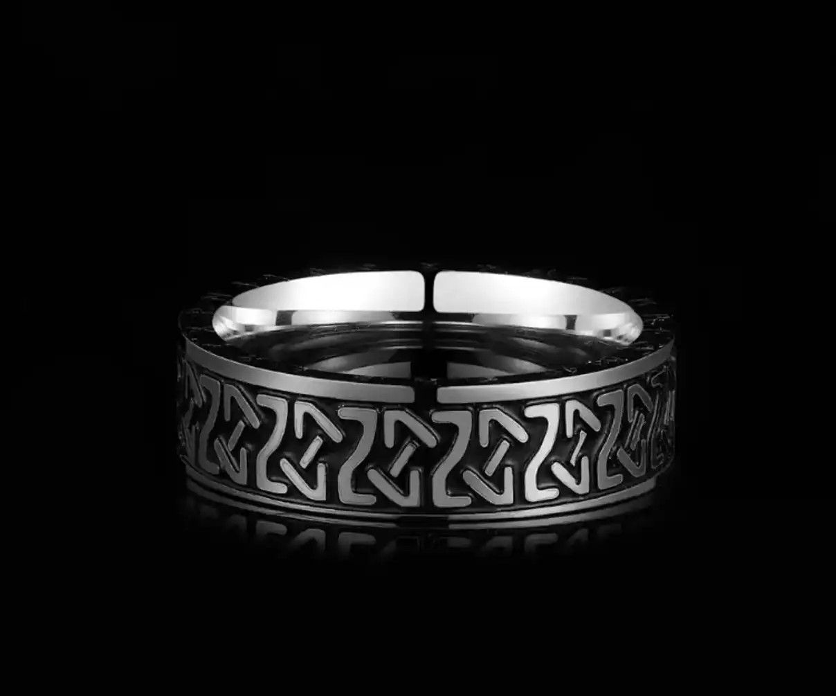 Jewelry Viking Art Ring Size ONE SIZE - 3 Thumbnail