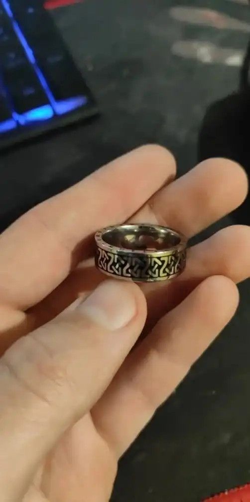 Jewelry Viking Art Ring Size ONE SIZE - 2 Thumbnail