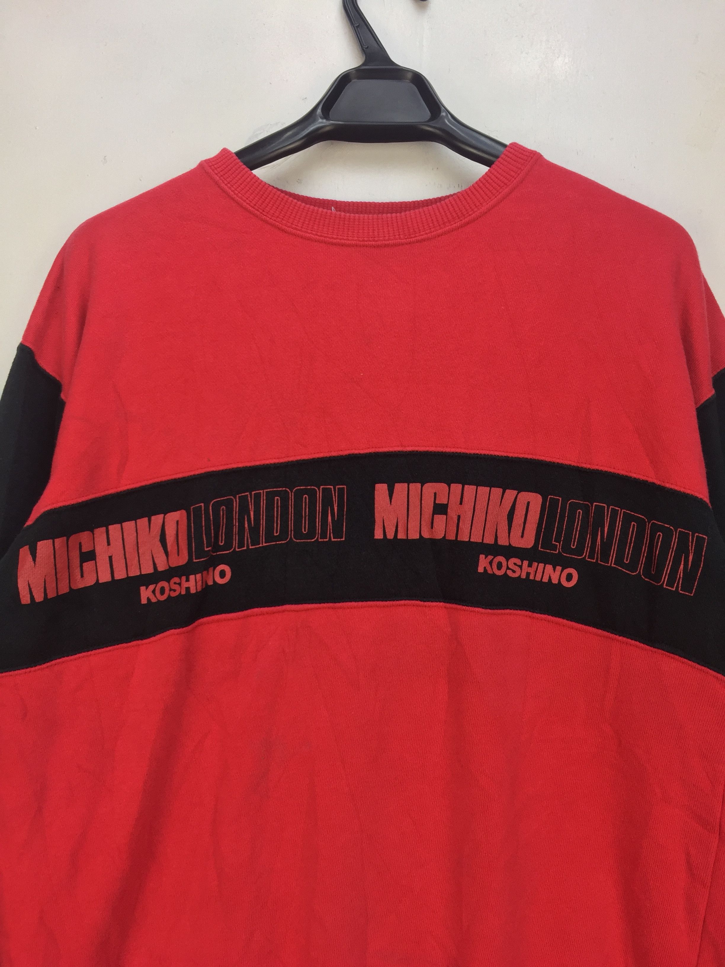 Japanese Brand VINTAGE MICHIKO LONDON JAPAN SPELL OUT Size US L / EU 52-54 / 3 - 2 Thumbnail