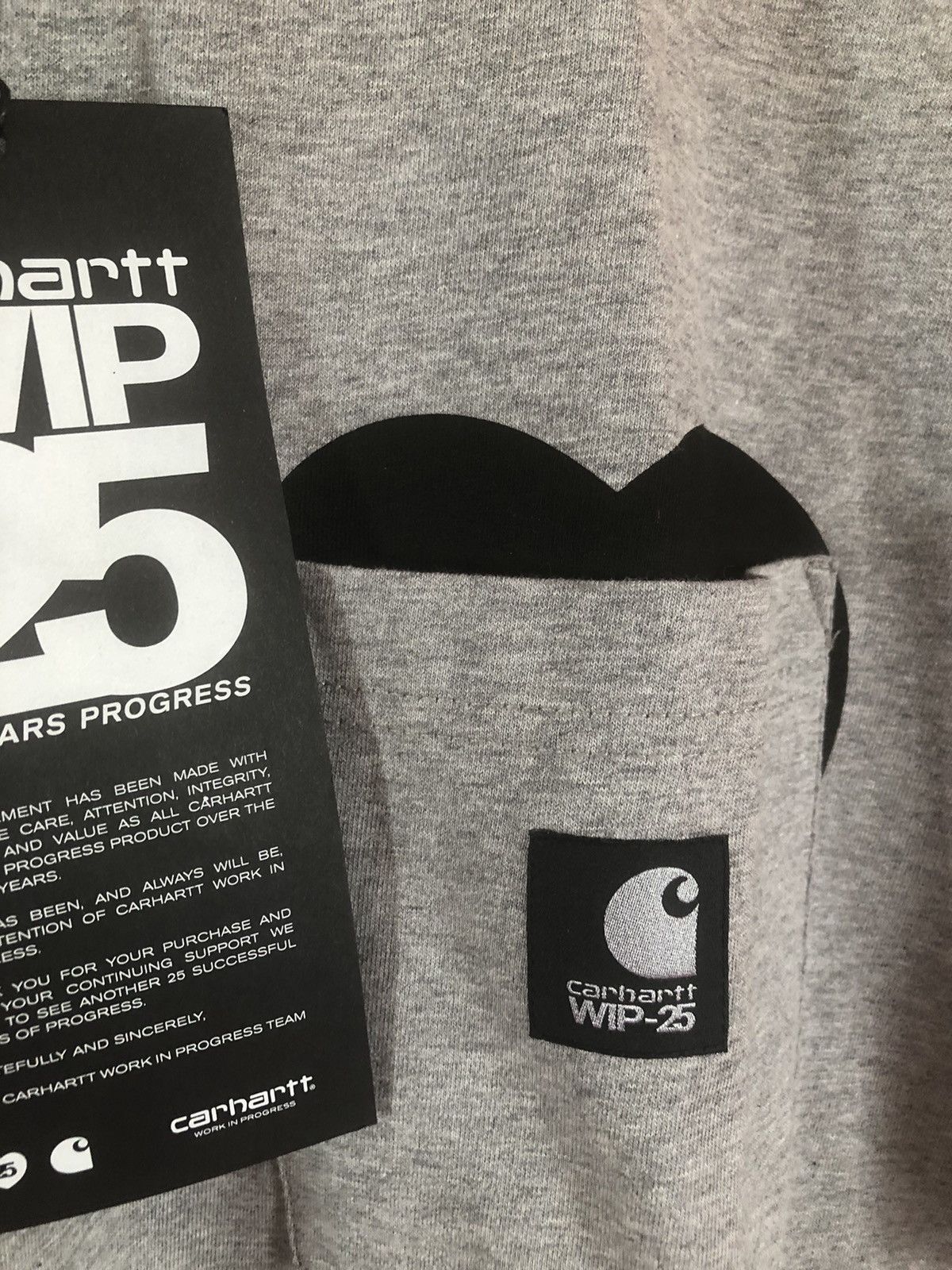 Carhartt Carhartt WIP 25th Anniversary pocket hearth T-shirt Size US XXL / EU 58 / 5 - 4 Thumbnail