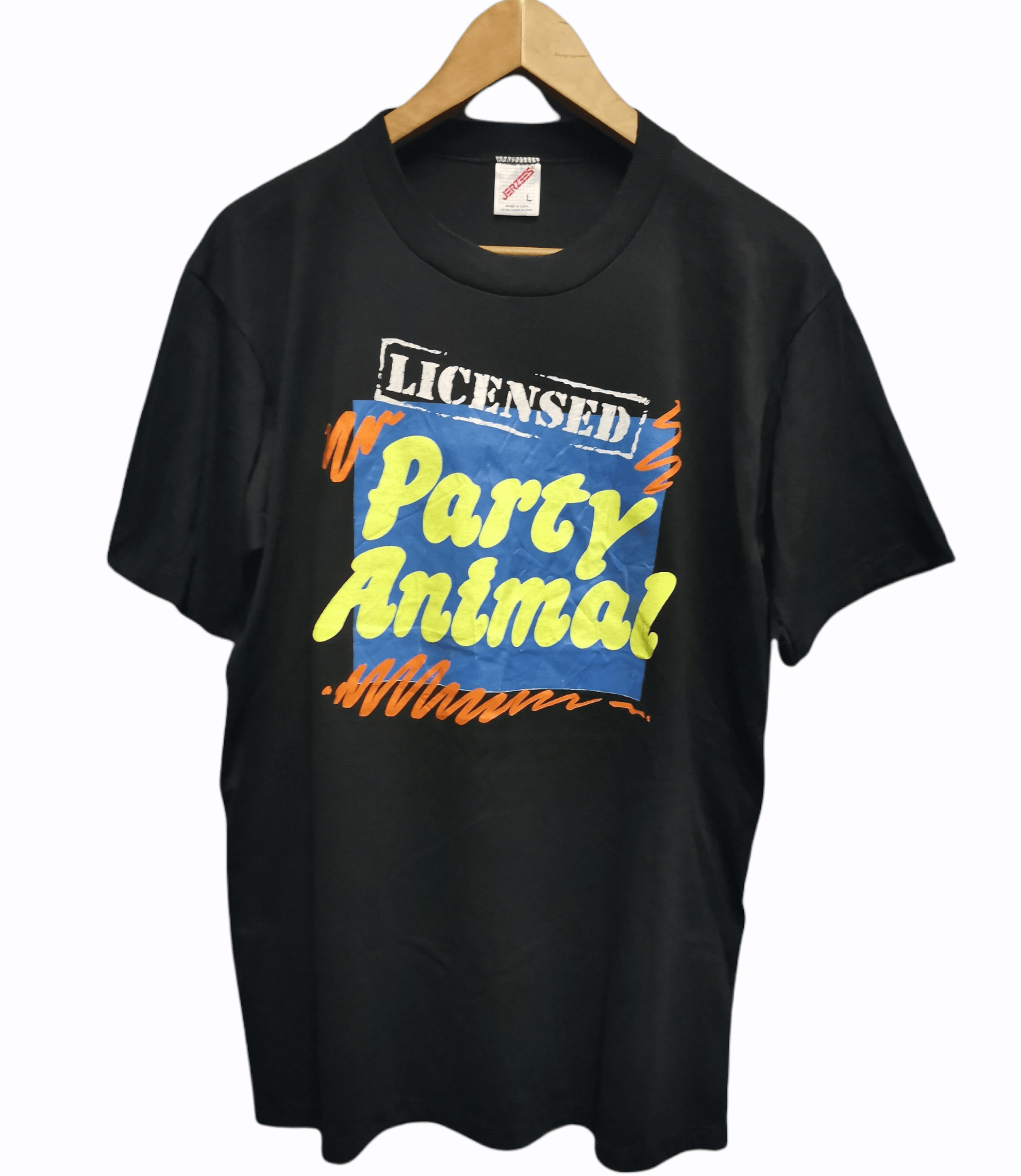 Jerzees × Vintage Vintage Tees LICENSED Party Animal x Made In U.S.A Size US L / EU 52-54 / 3 - 1 Thumbnail