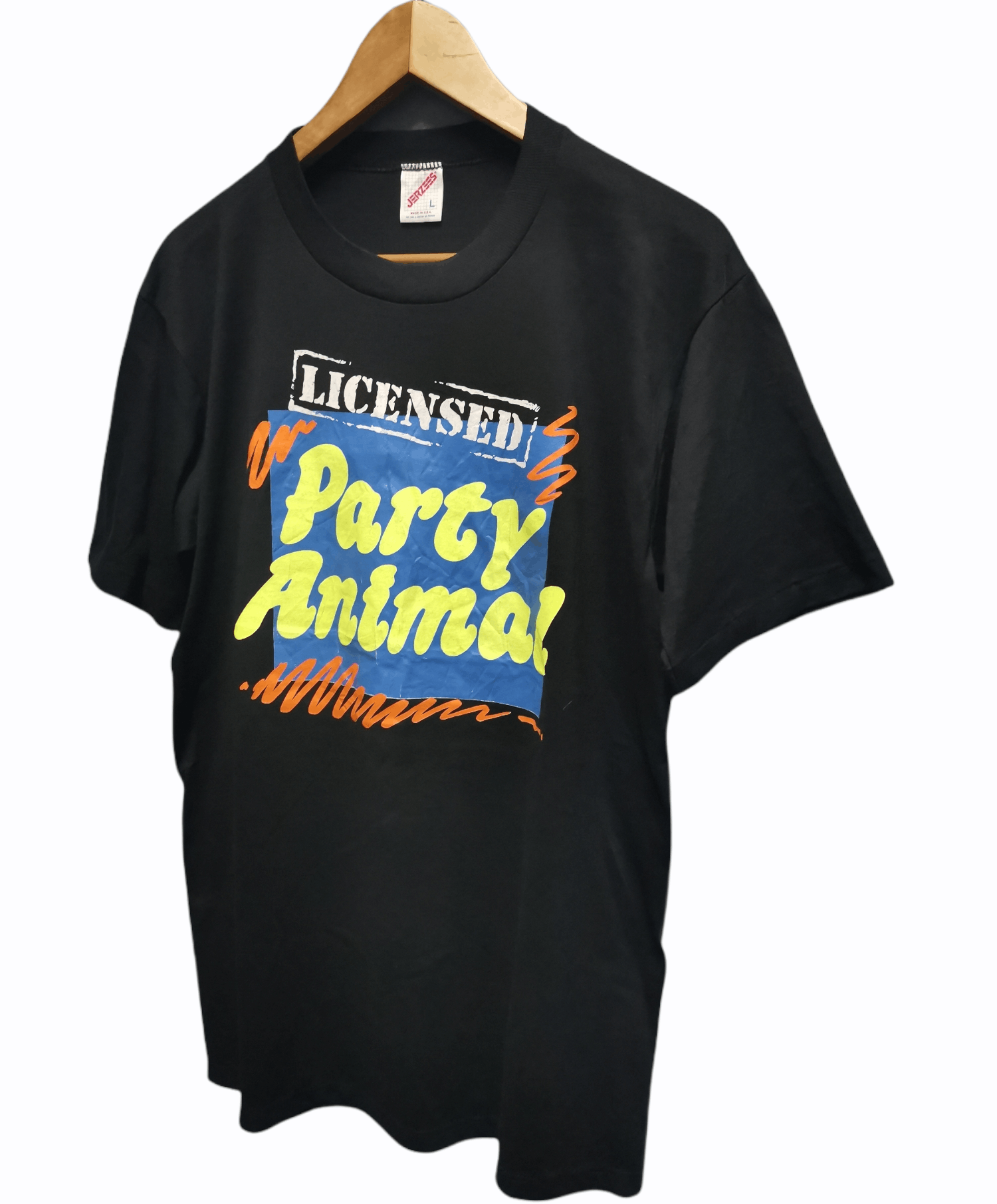 Jerzees × Vintage Vintage Tees LICENSED Party Animal x Made In U.S.A Size US L / EU 52-54 / 3 - 2 Thumbnail