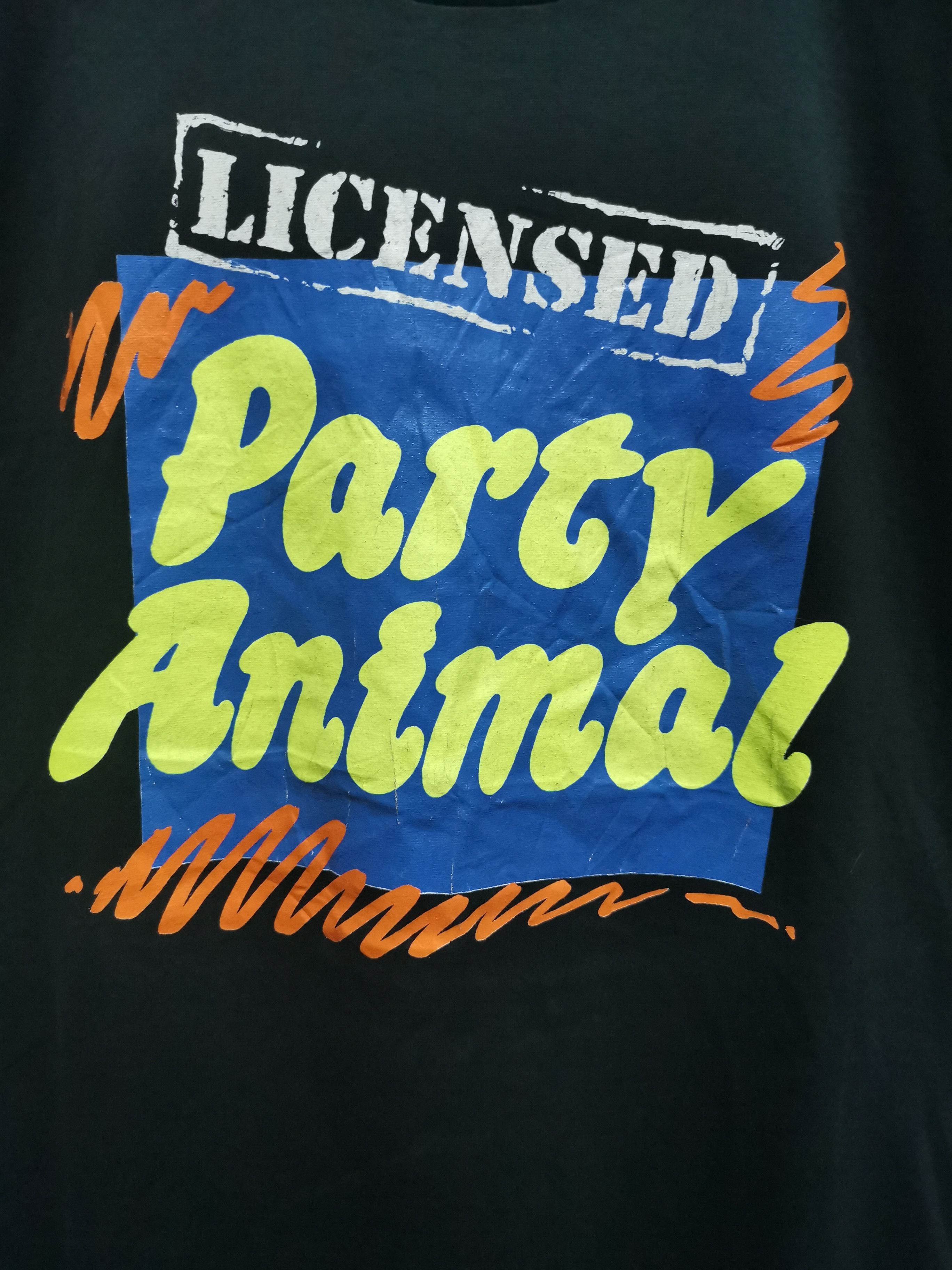 Jerzees × Vintage Vintage Tees LICENSED Party Animal x Made In U.S.A Size US L / EU 52-54 / 3 - 5 Thumbnail