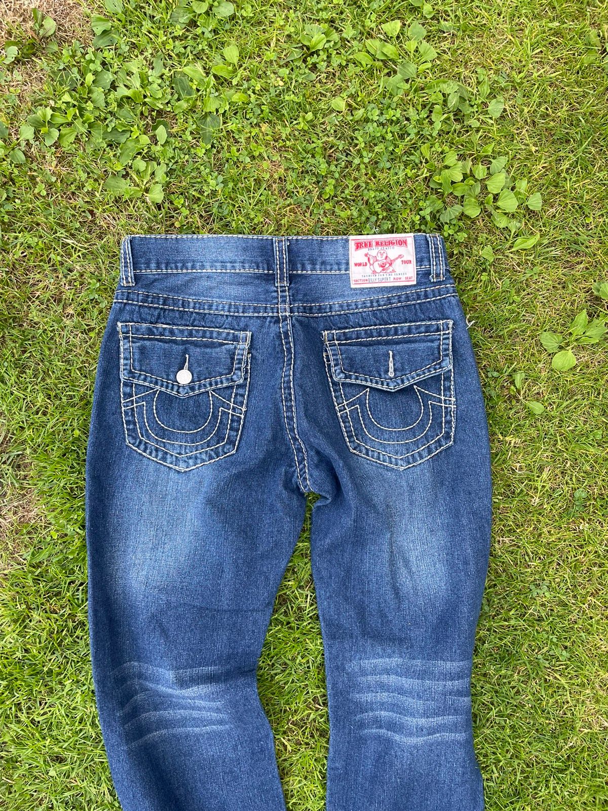 Pre-owned True Religion Vintage Denim Pants In Blue